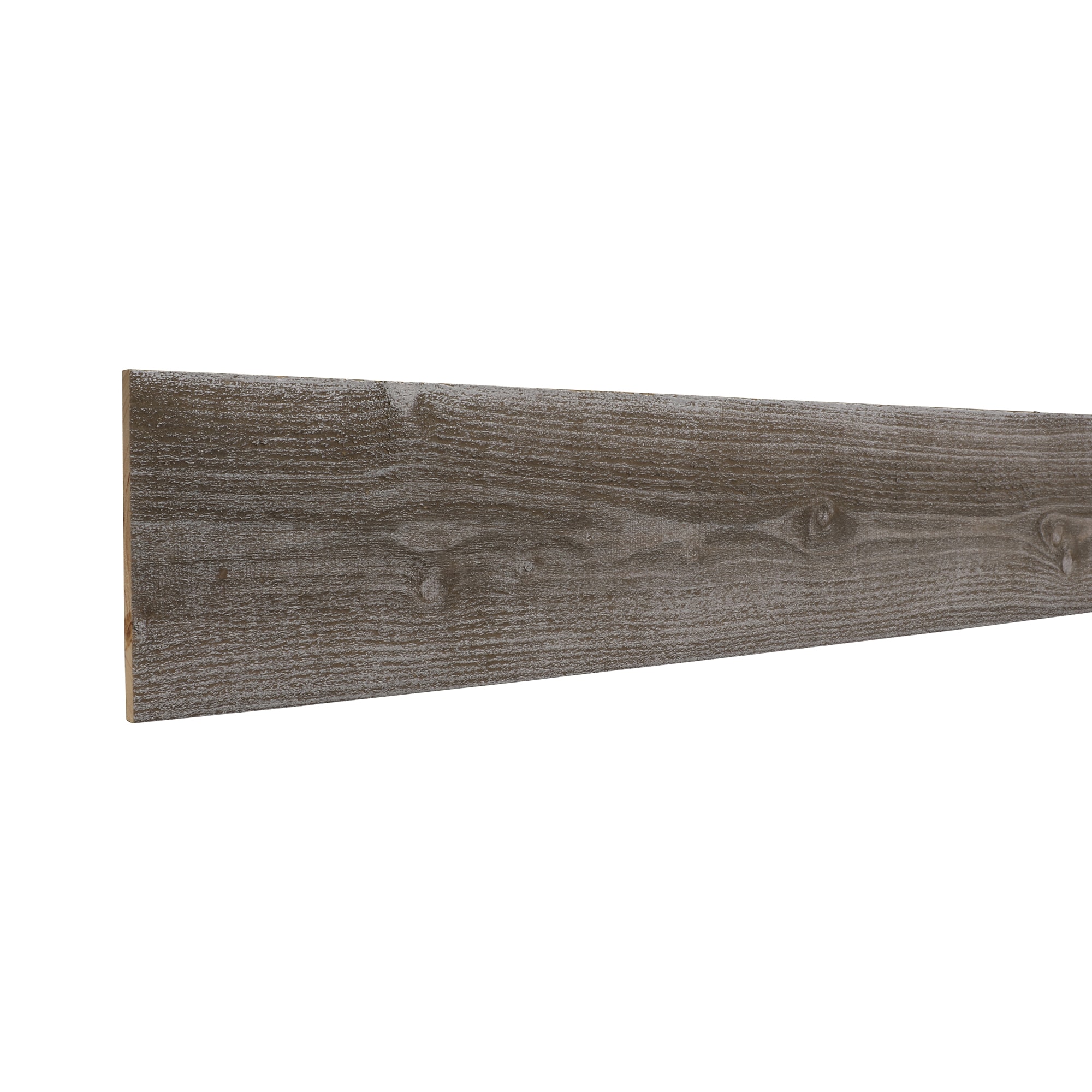 RELIABILT 5-1/2-in x 6-ft Gray Pine Wall Plank (Covers 2.75-sq ft) in ...