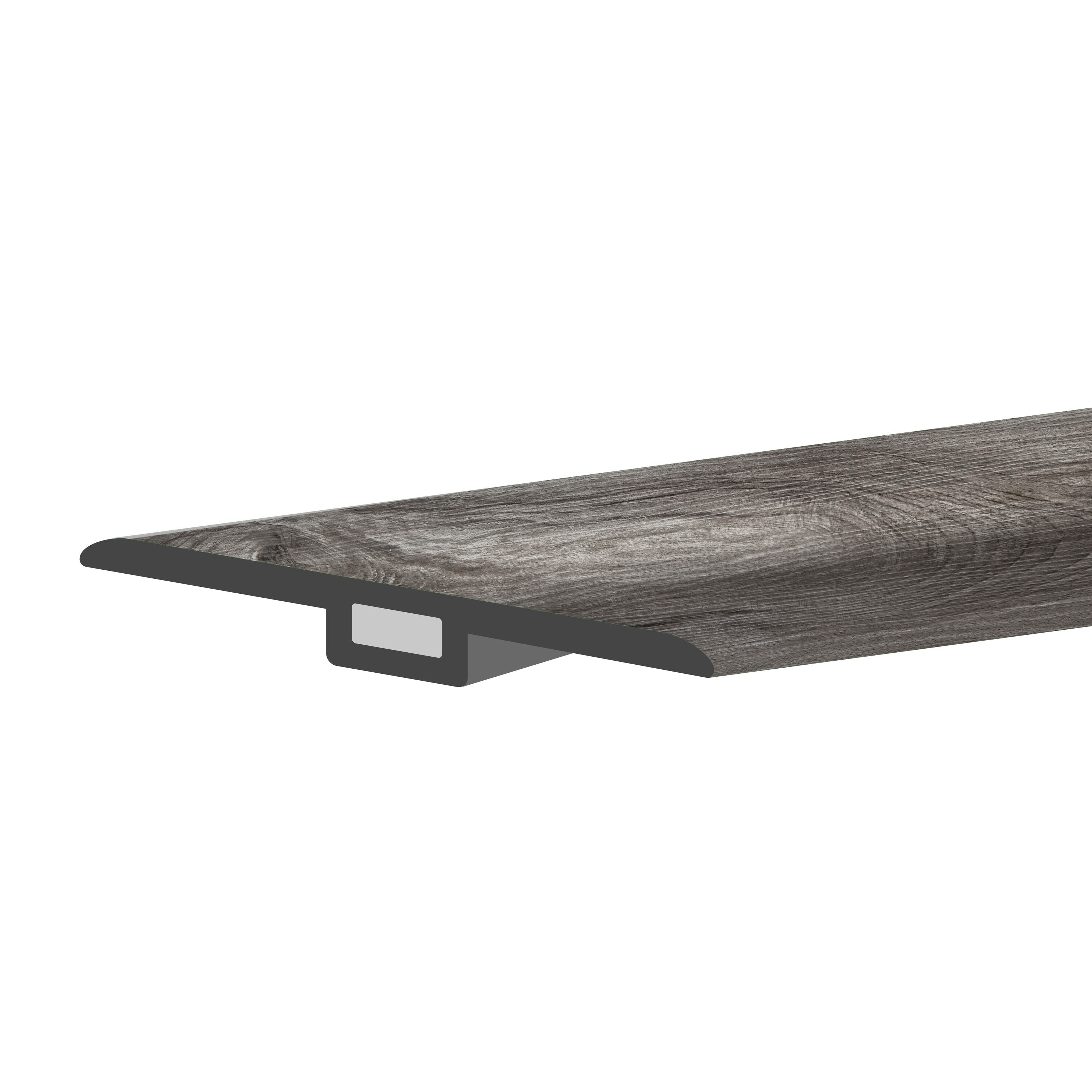 Lucida USA GC-313TM GlueCore T-moulding Harbor Gray 0.27-in T x 1.75-in W x 48-in L Vinyl T-moulding