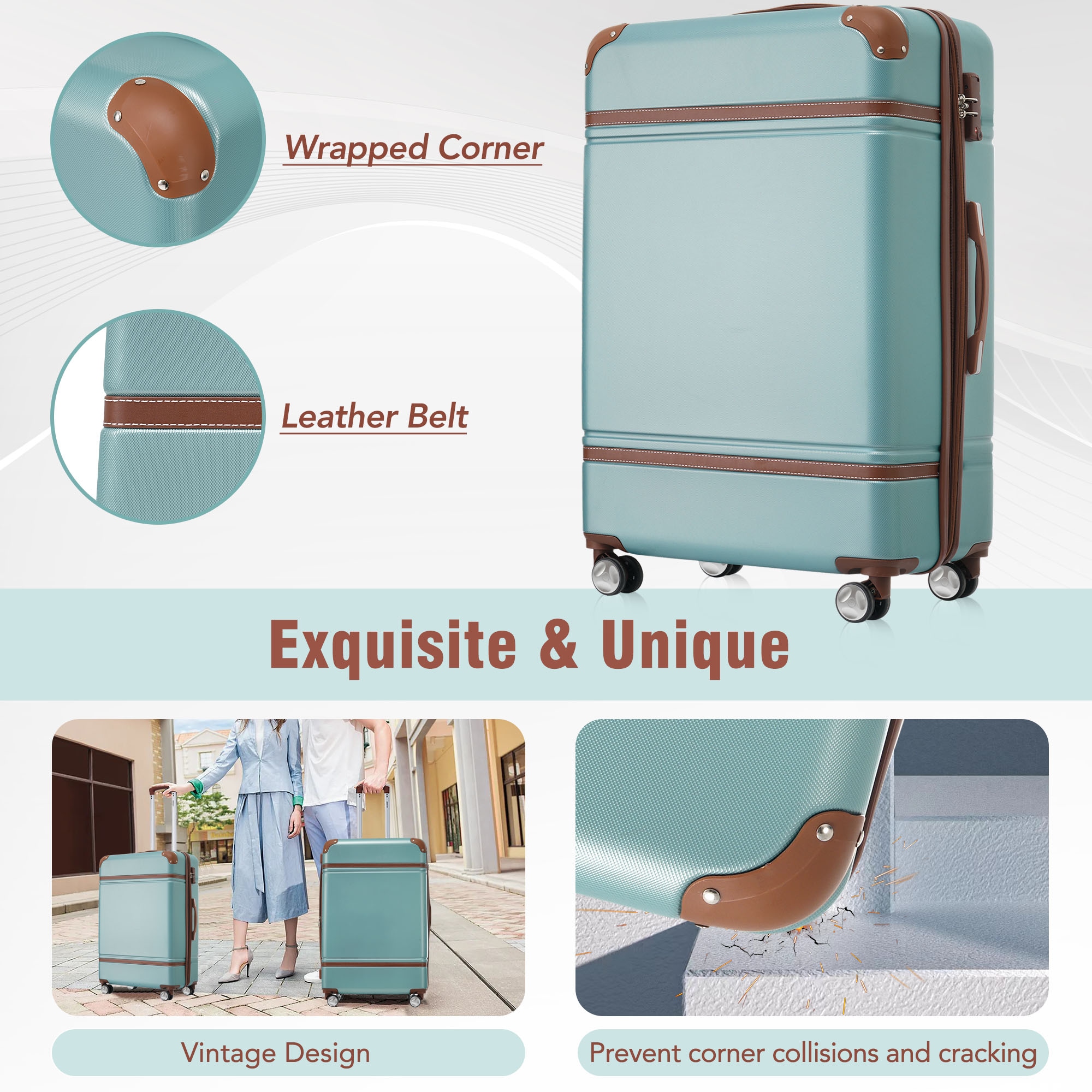 ModernLuxe L3P-N732P170218M Luggage-And-Luggage-Sets - View #6