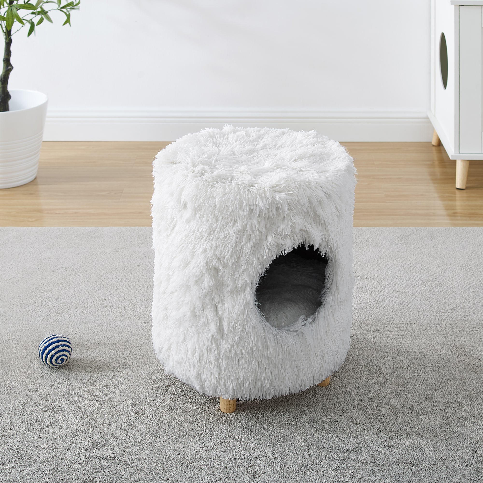 Sam's Pets SP-CT1262WH Cat-Trees - View #2