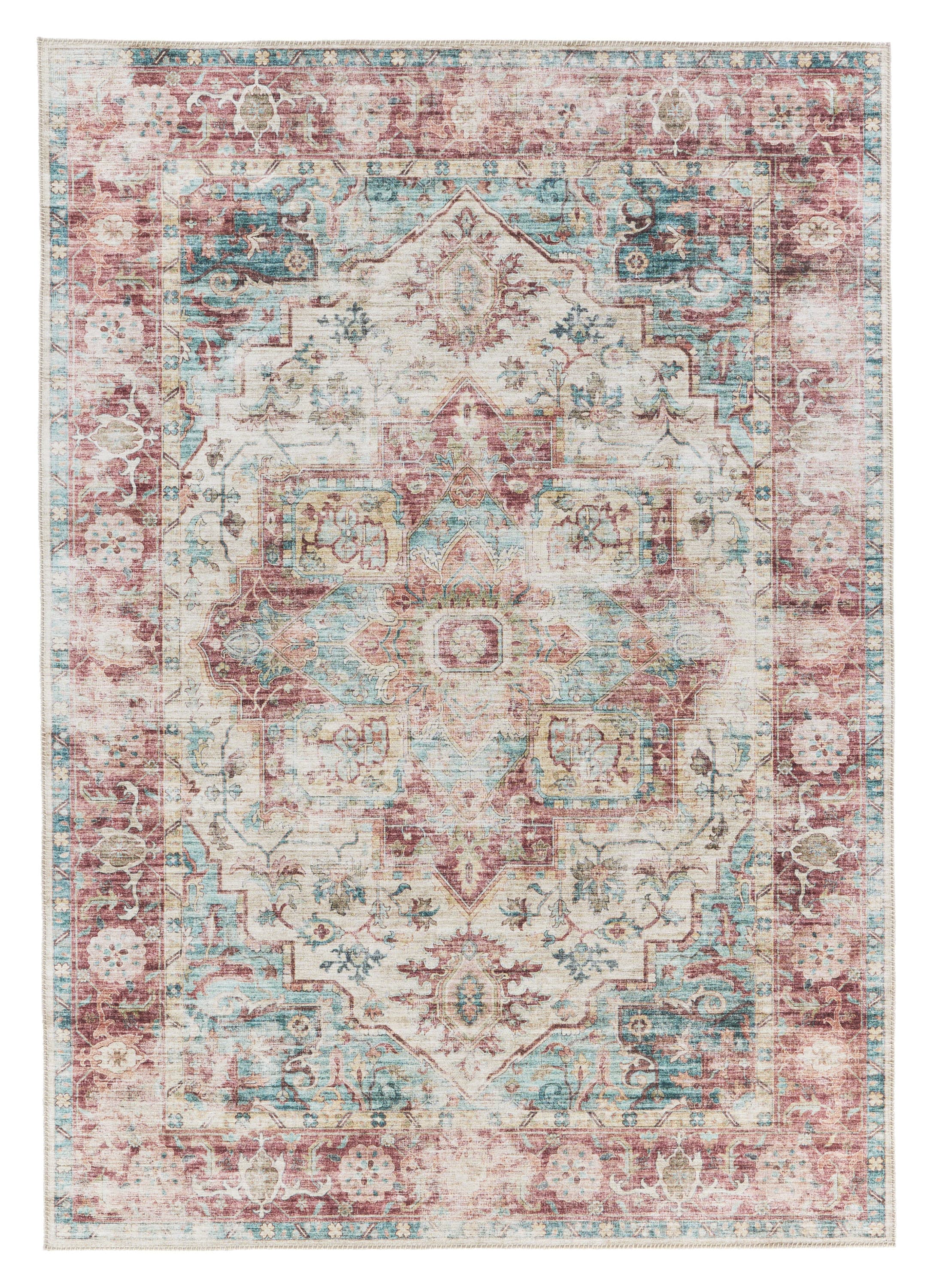 Jaipur Living 2 X 8 (ft) Dark Red Indoor Medallion Area Rug RUG153822 ...