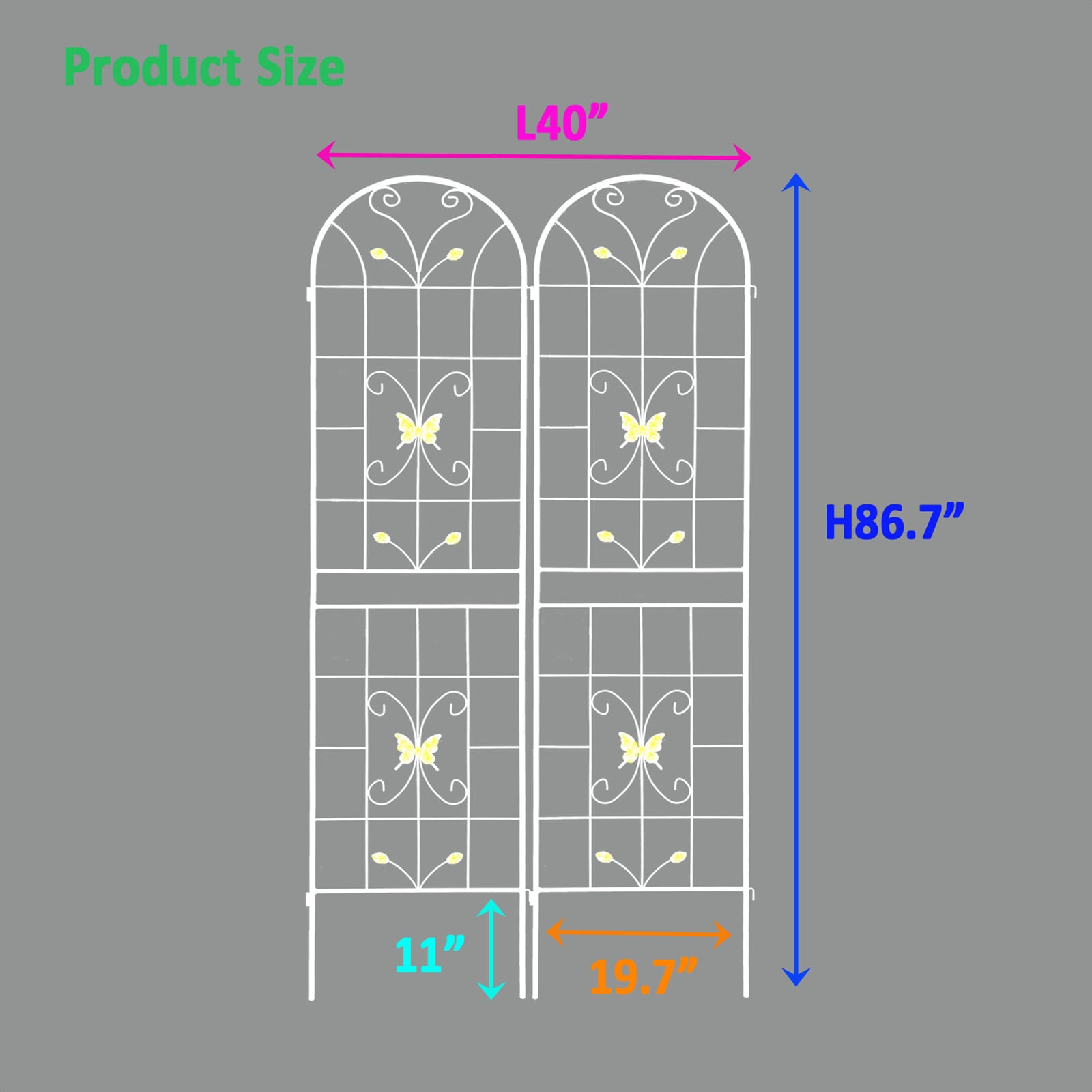 Maocao Hoom JLWP151261 Garden-Trellis - View #4