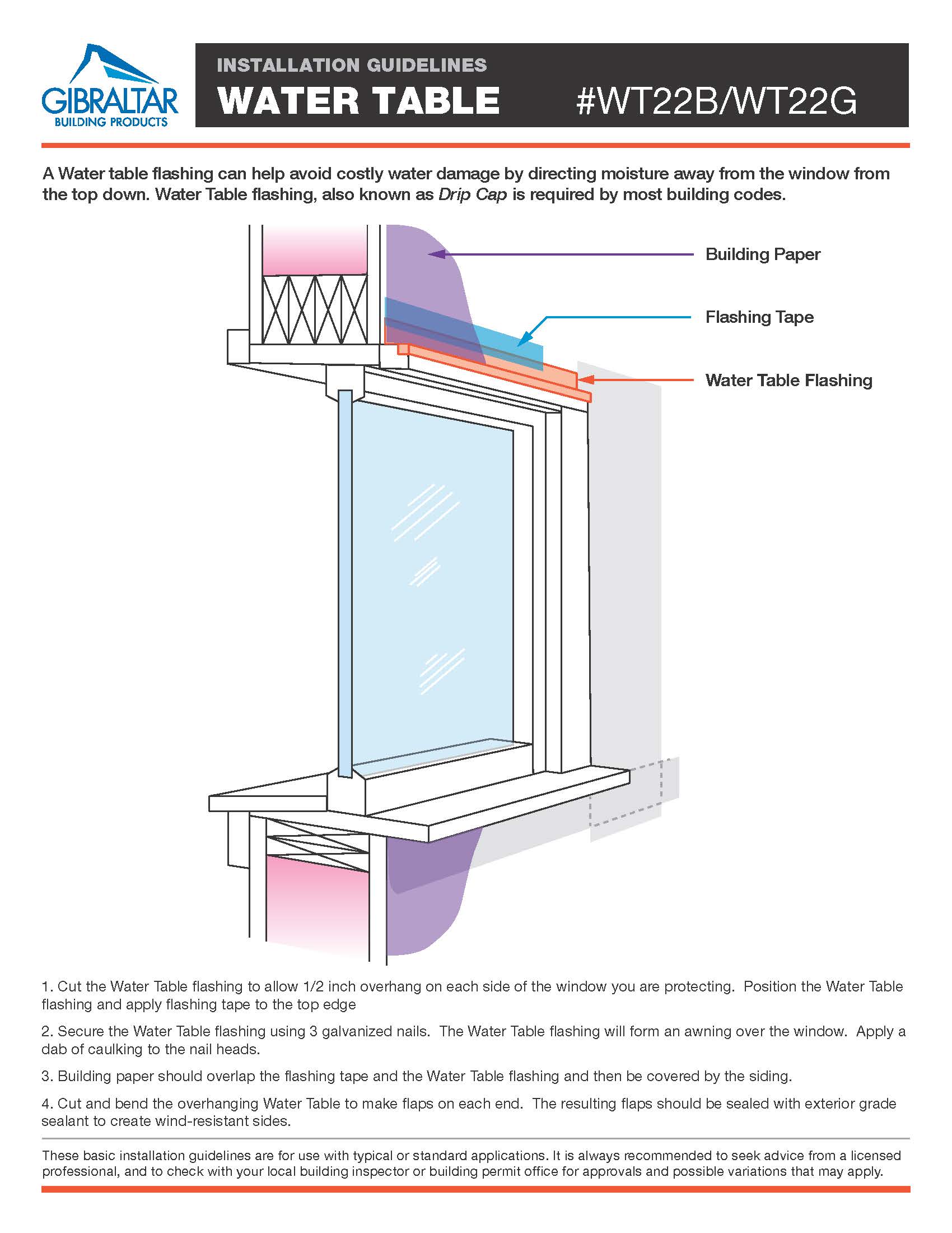 Gibraltar Building Products WT22G Step-Flashing - View #3