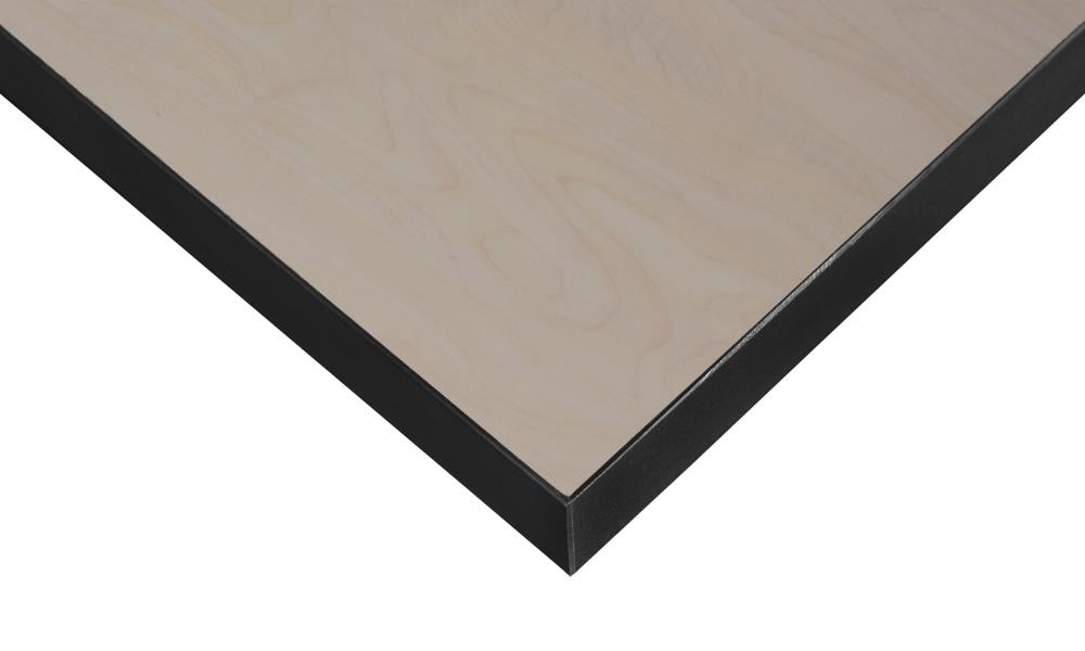 Regency Cherry/Maple Rectangle Craft Table Top (1-in x 60-in x 24-in) in  the Table Tops department at