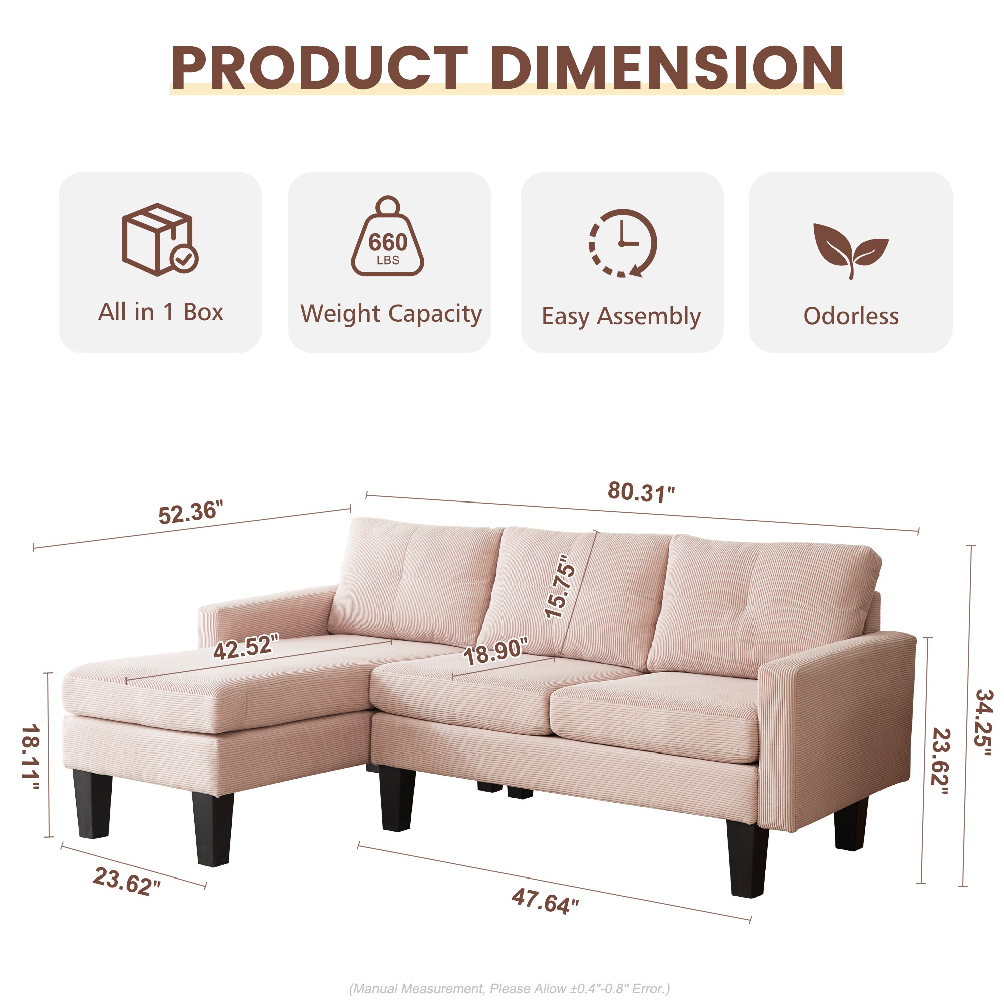 Ovios OLCK770-L Sofas-Loveseats - View #5