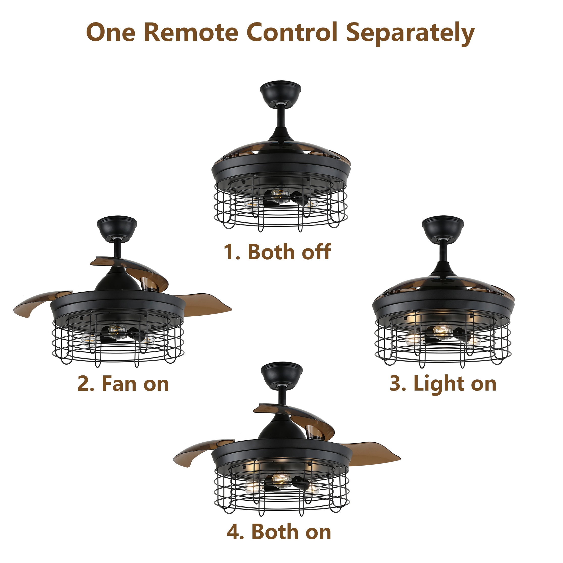Bella Depot BD4255-B Ceiling-Fans - View #5