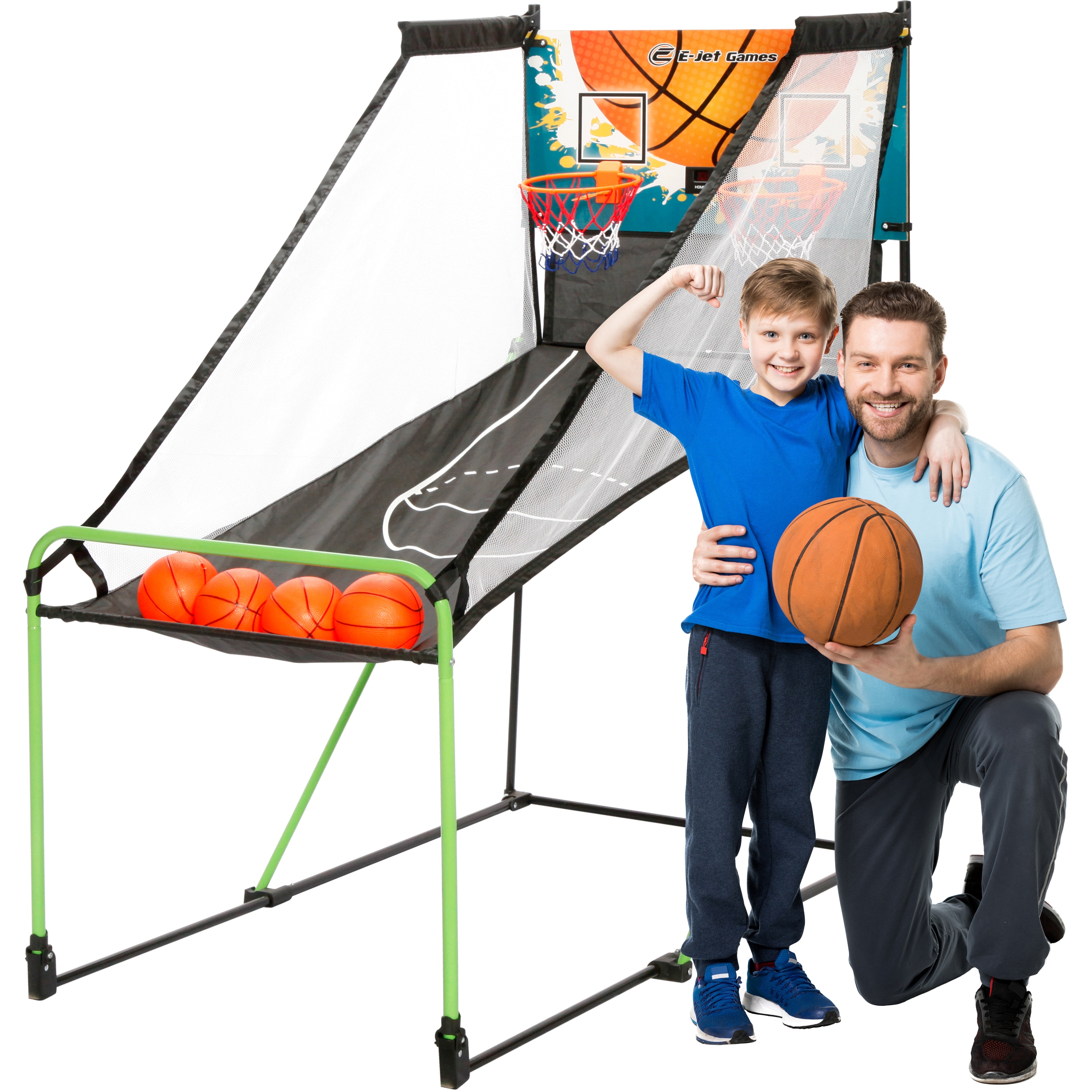 Basketball Arcade Game Gifts for Kids, Easy Set Up Battery-powered Indoor Basketball Game in the Electronic Basketball Games department at Lowes