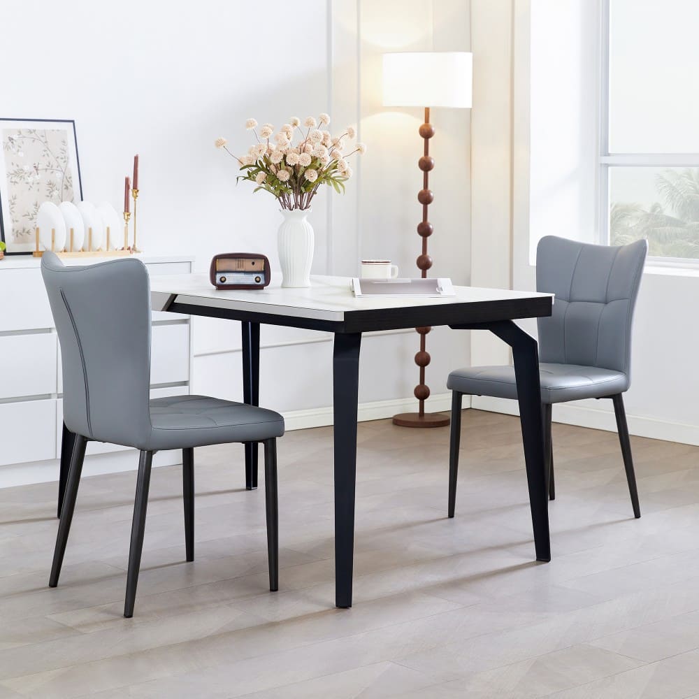 Coolbibila EDEN-DINING-GRAY Dining-Chairs - View #2