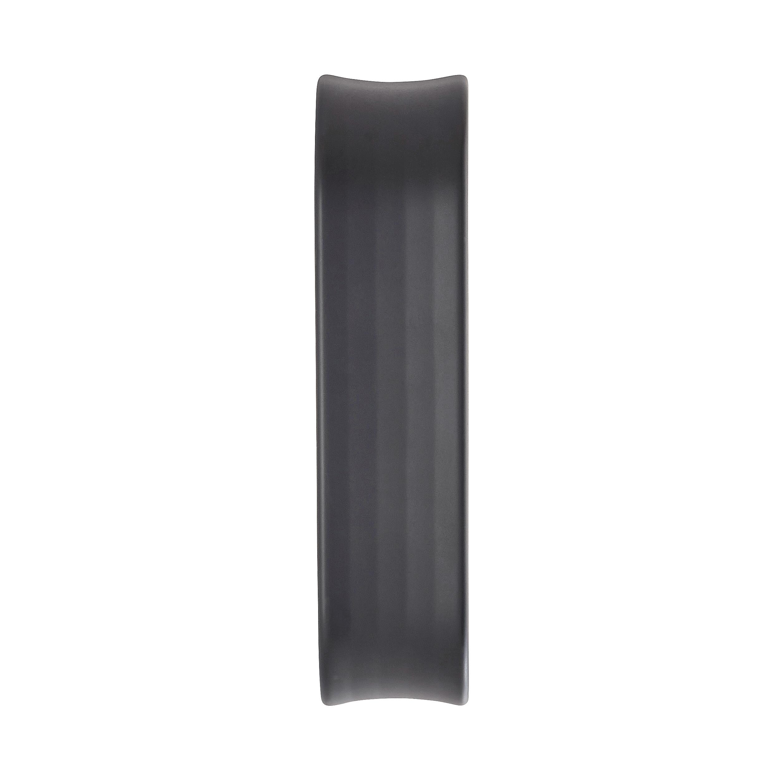 Matte Black Concentric 3-3/4 in Cabinet Pull with Mounting Hardware