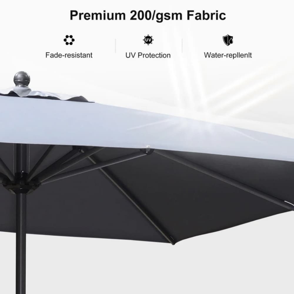 PURPLE LEAF LS03-MLGDRC0911-GY Umbrellas-2 - View #2