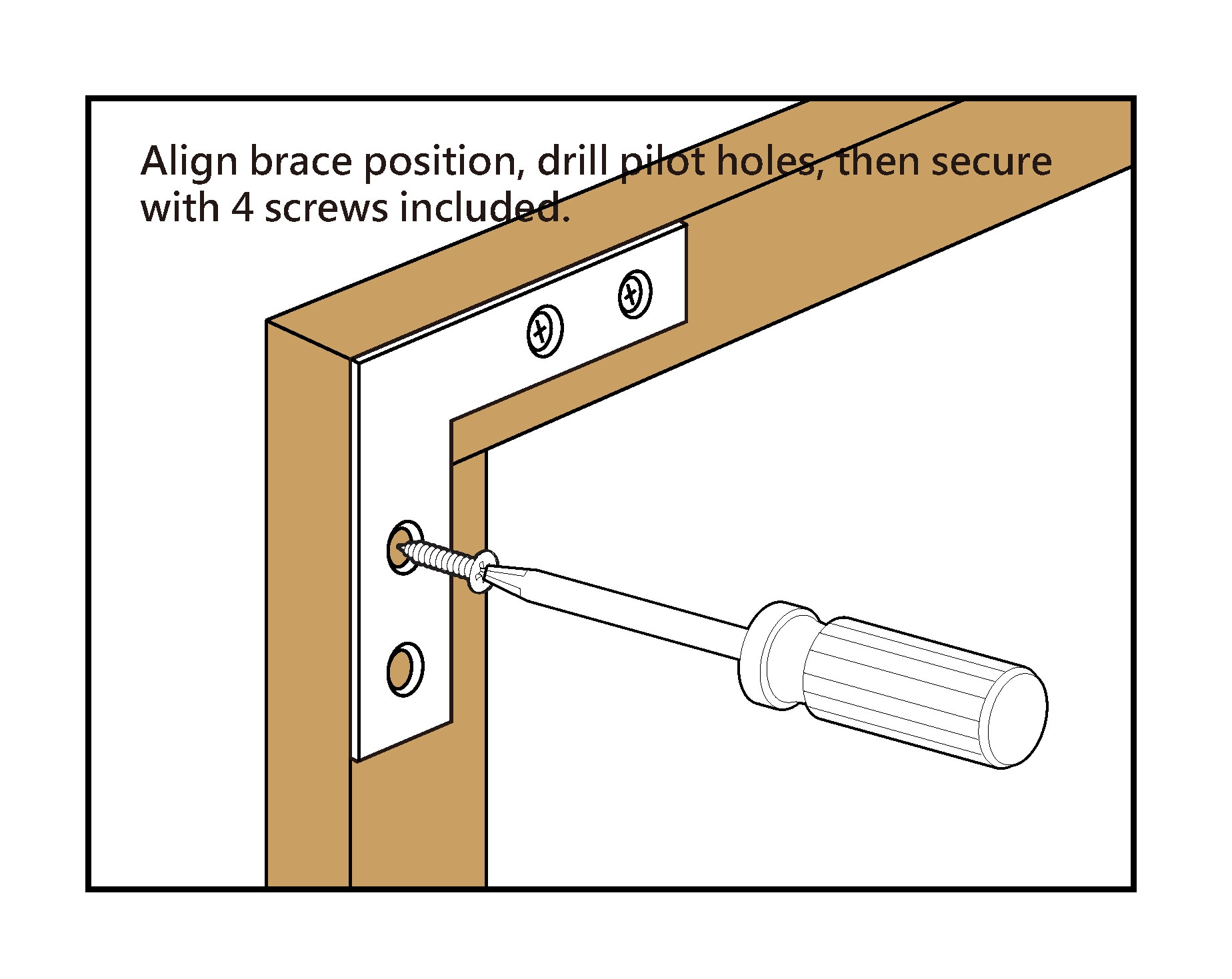 RELIABILT 22516ZCXLG Mending-Plates-Brackets-Braces - View #2