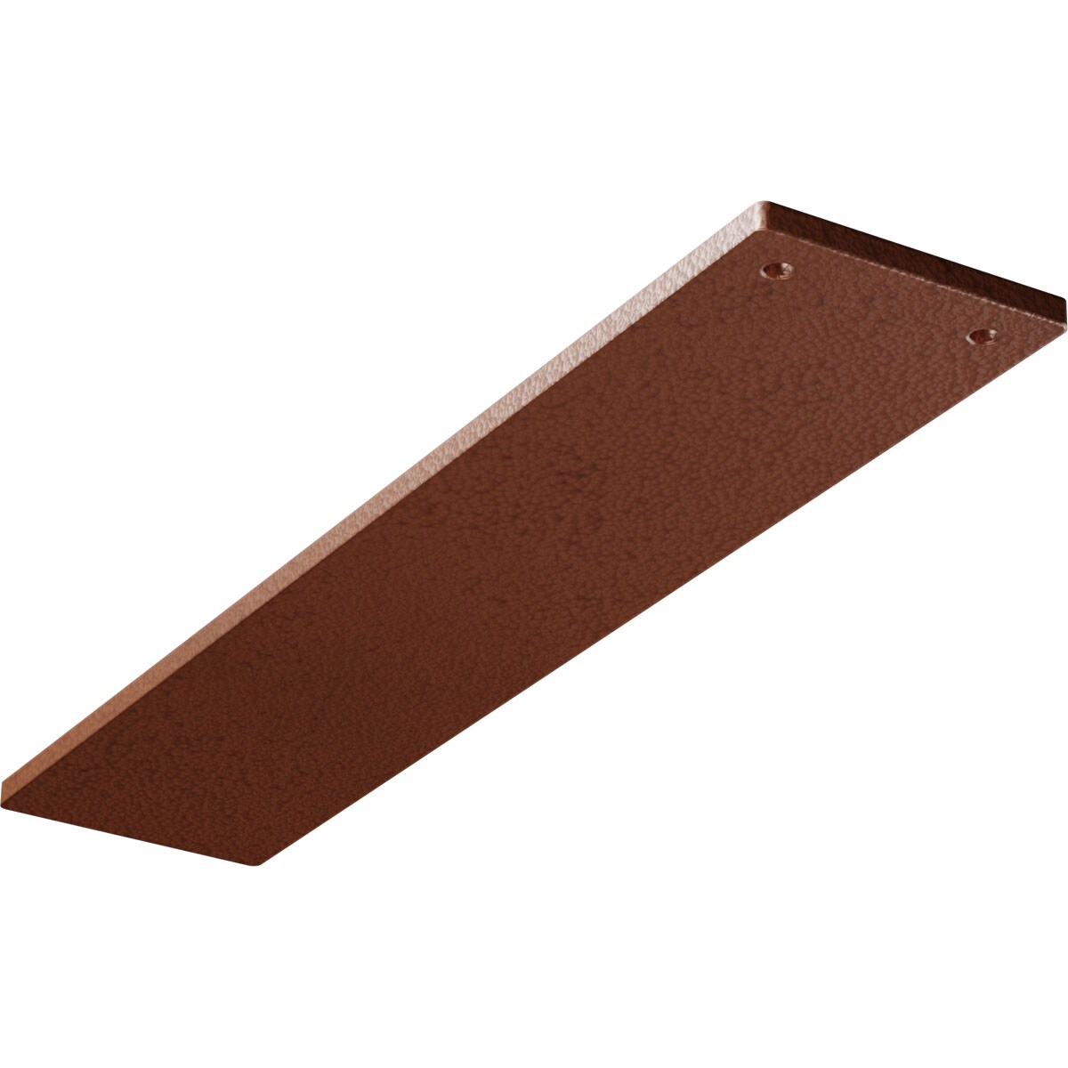 Ekena Millwork BKTM03X14LOHCO Logan Hidden 14-in x 3-in x 0.25-in Copper Steel Countertop support bracket