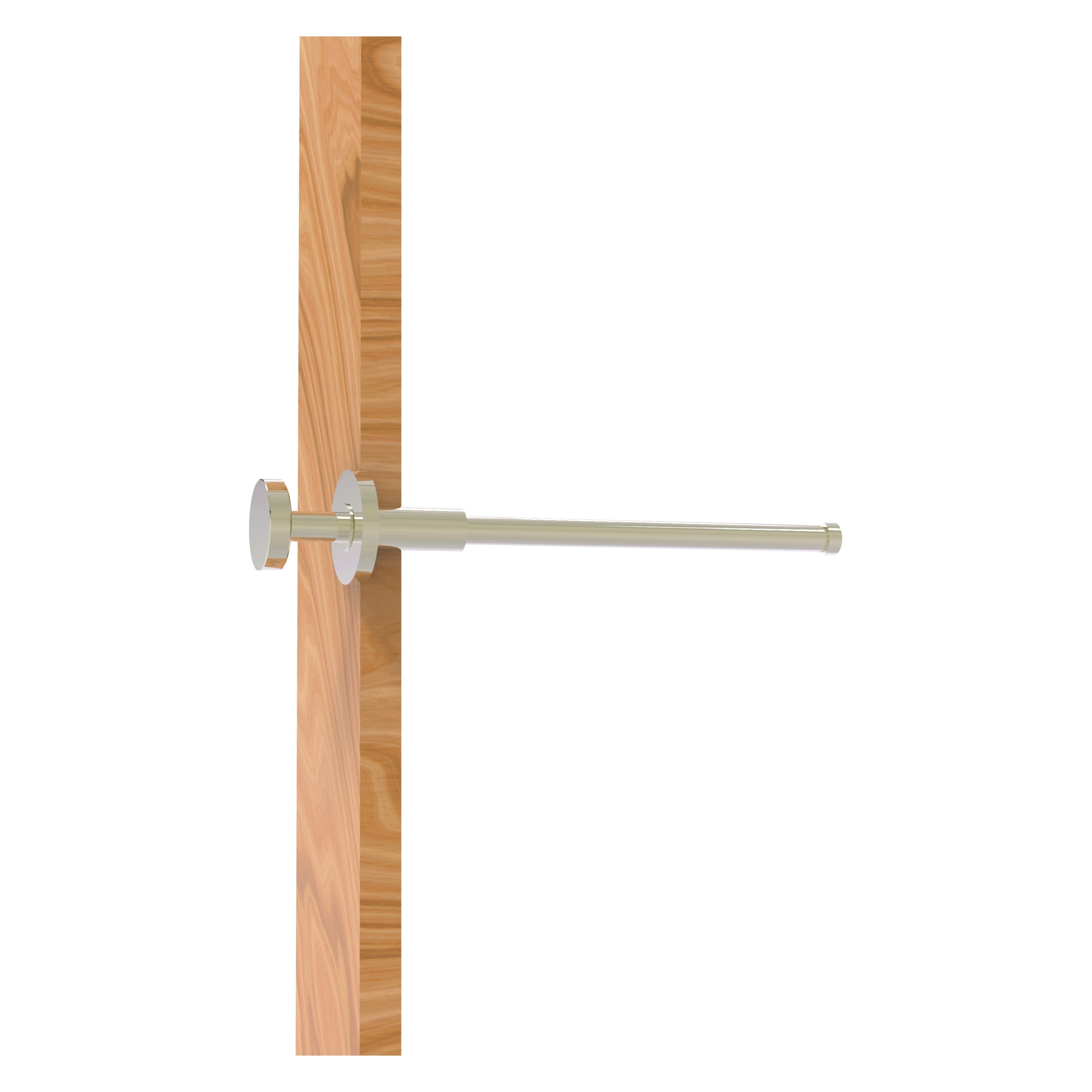 Allied Brass FR-23-PNI Fresno Polished Nickel Single -Hook Wall mount Towel Hook