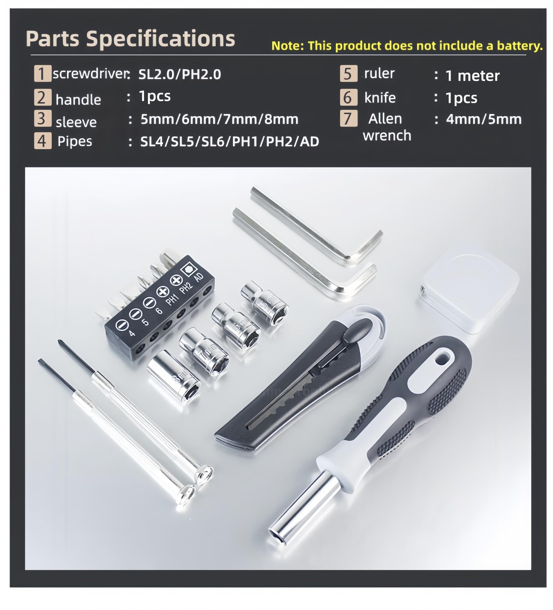 KIWDZFU LKI0731B109 Tool-Sets - View #5