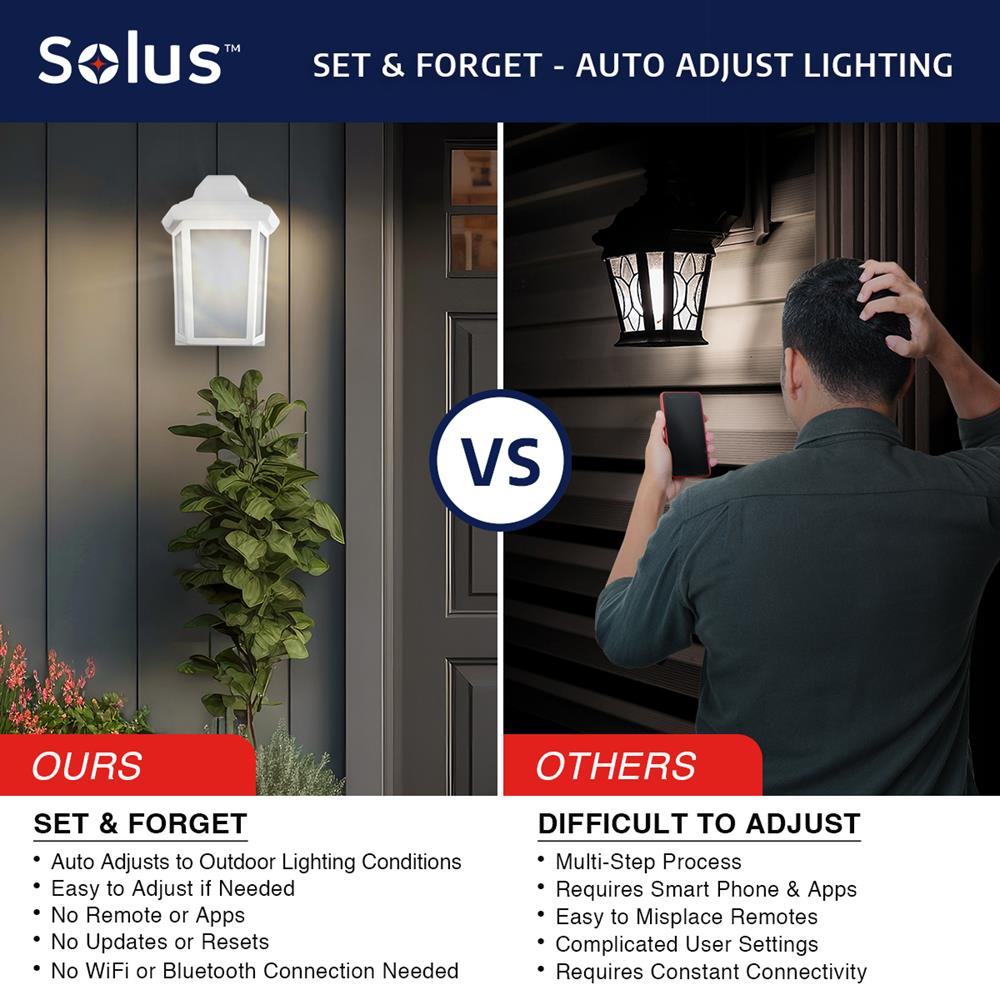 Solus WM-230FMF-WH-S Outdoor-Wall-Lighting - View #2