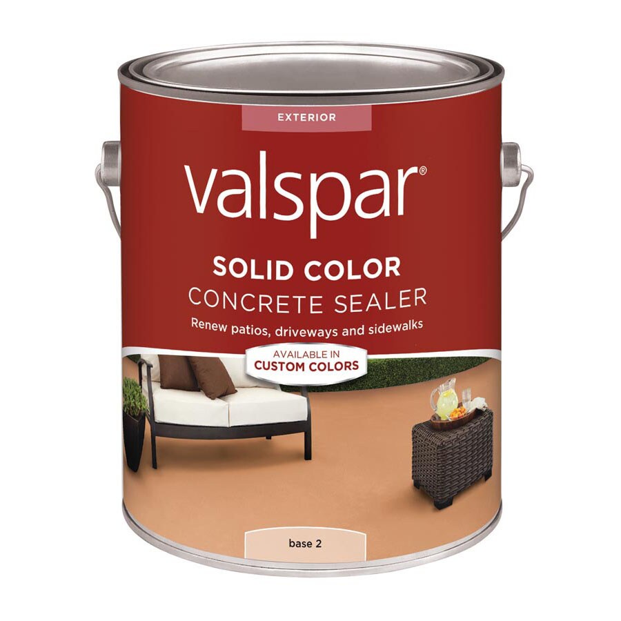 Valspar Tintable Base Semi-transparent Concrete Stain Concentrate