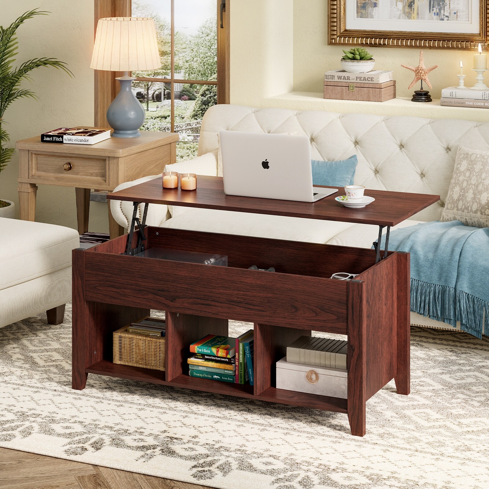Slickblue D-CO-FC73316WH Coffee-Tables - View #6