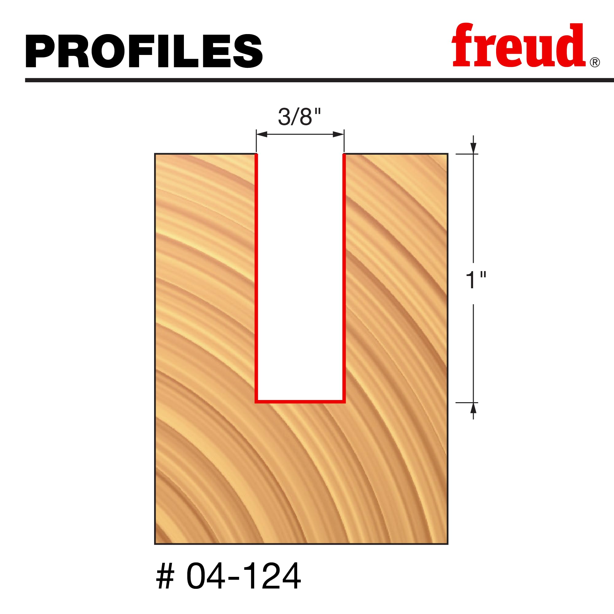 Freud 04-124 Straight-Mortising-Router-Bits - View #2