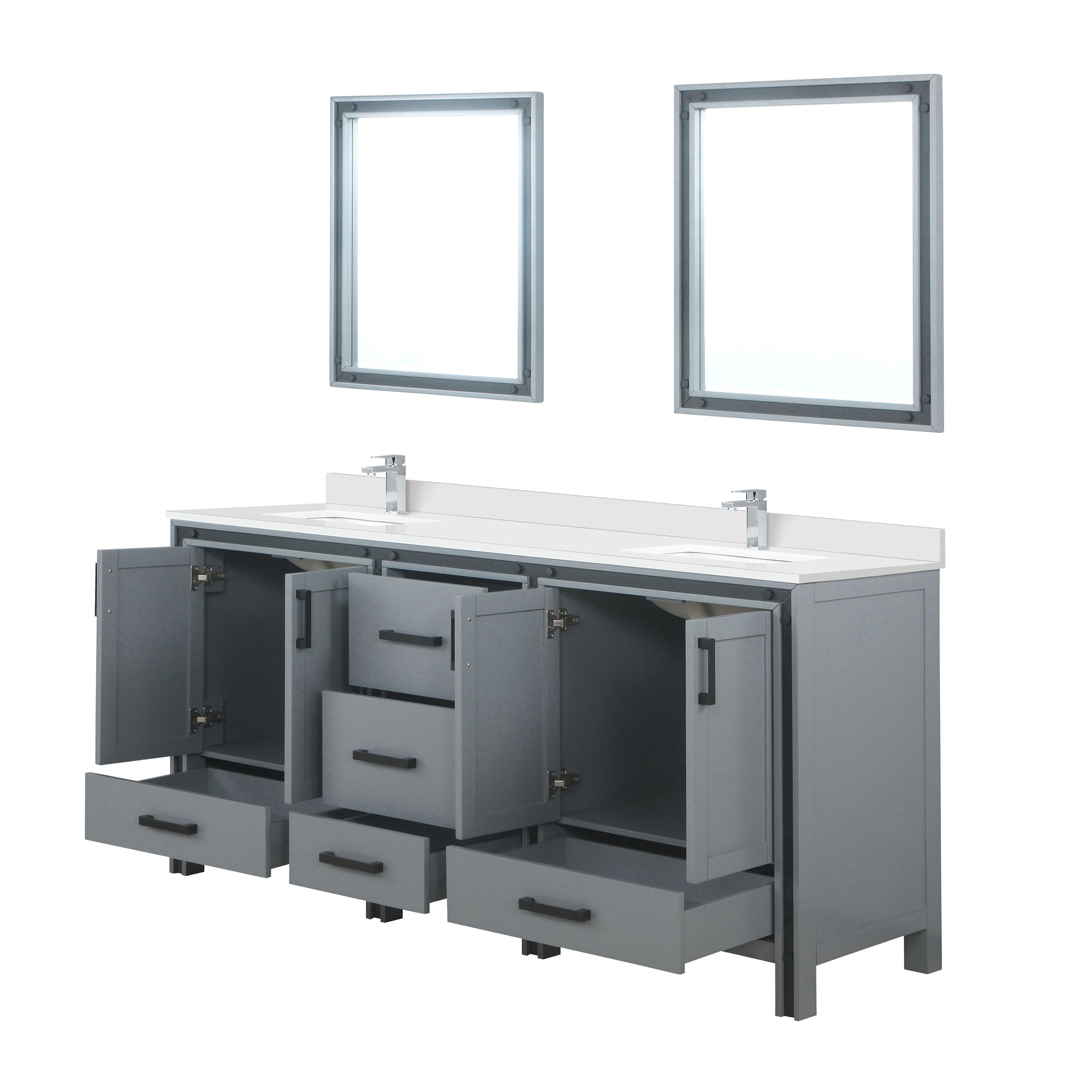 Lexora LZV352272SBJSM30F Bath-Vanity-Combo - View #5