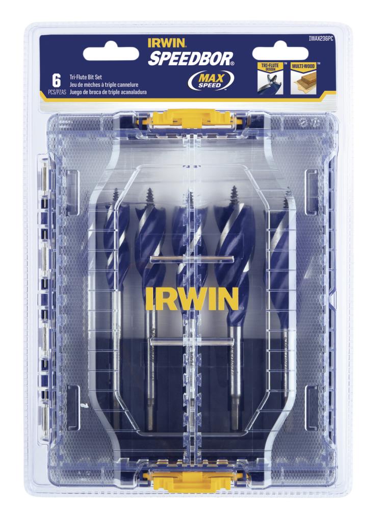 IRWIN IWAX236PC Woodboring-Drill-Bits - View #2
