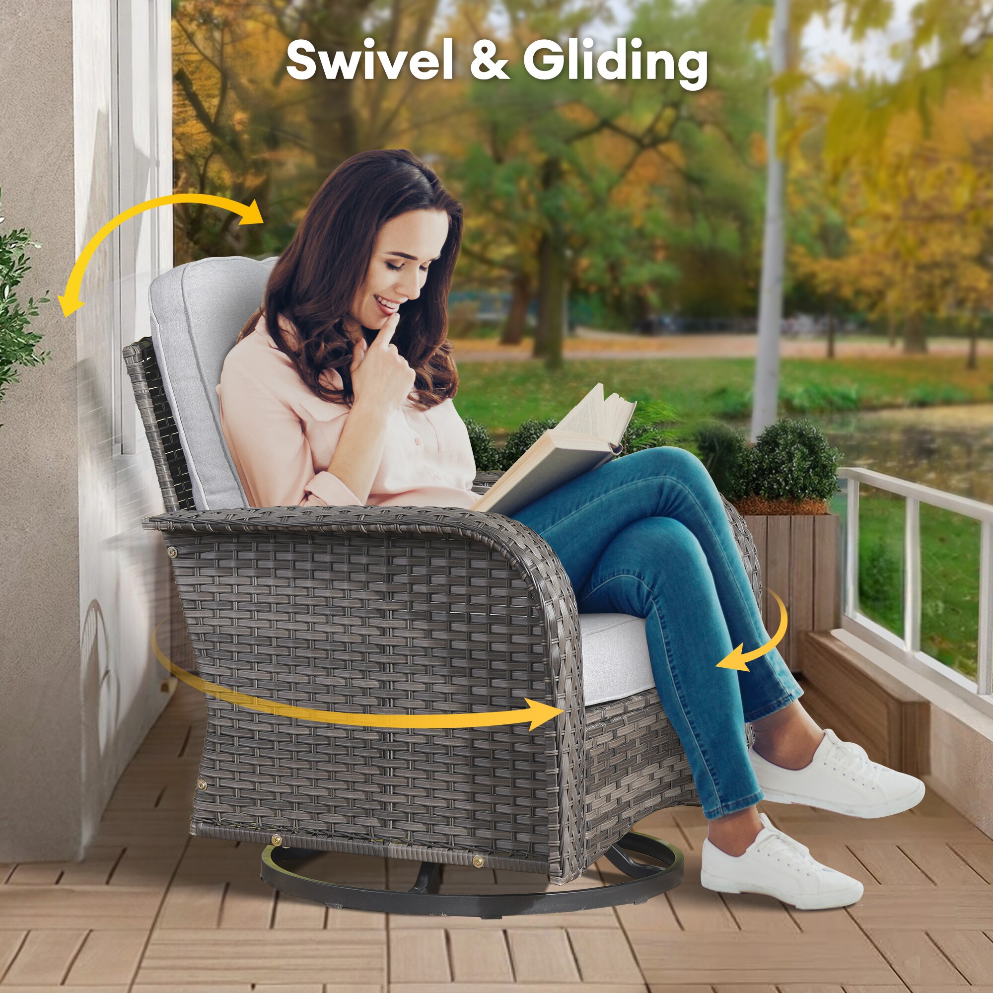weaxty HMBYZGNCGNDS400S51 Patio-Conversation-Sets - View #7