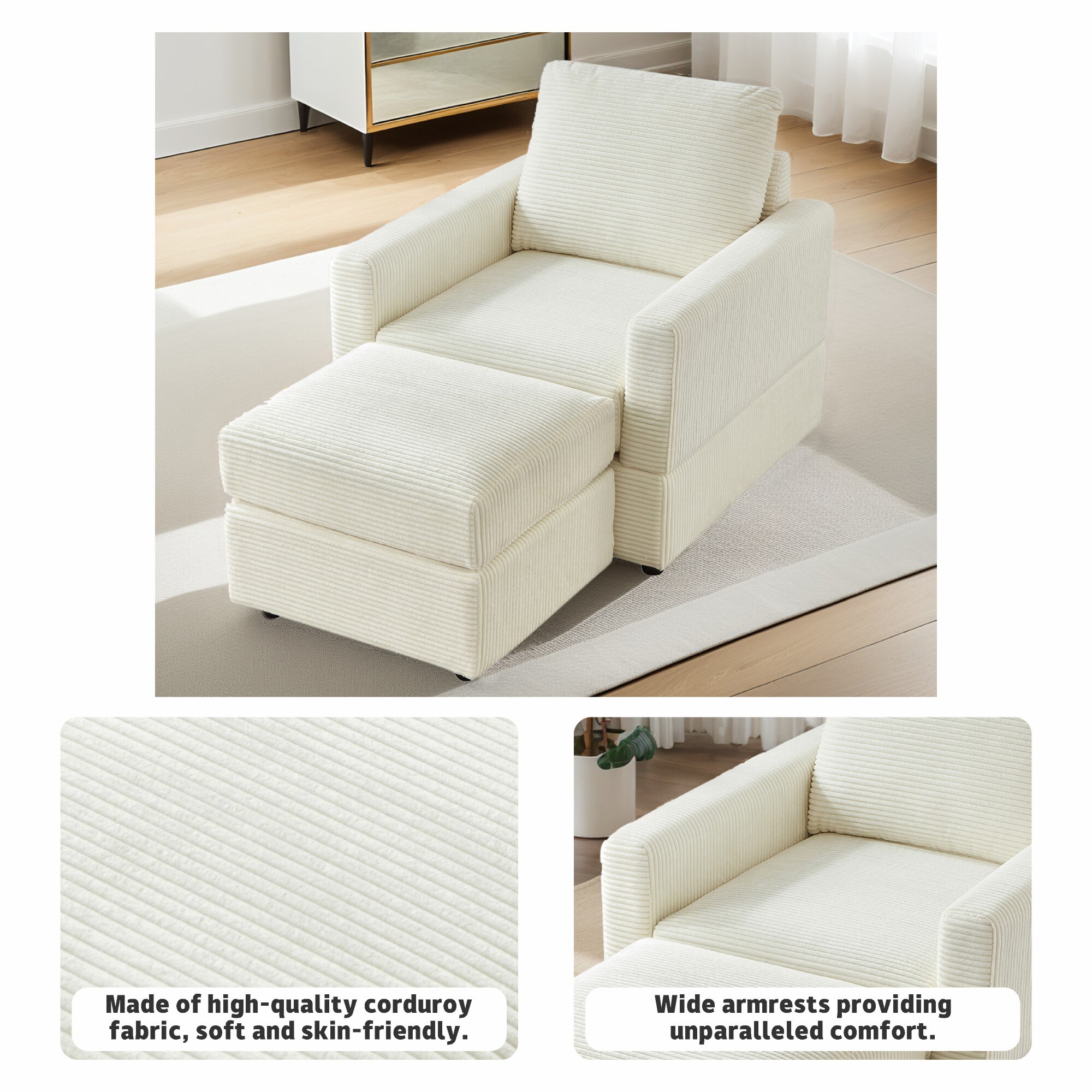 Hrinhom HC-D2016-BEIGE chairs - View #7