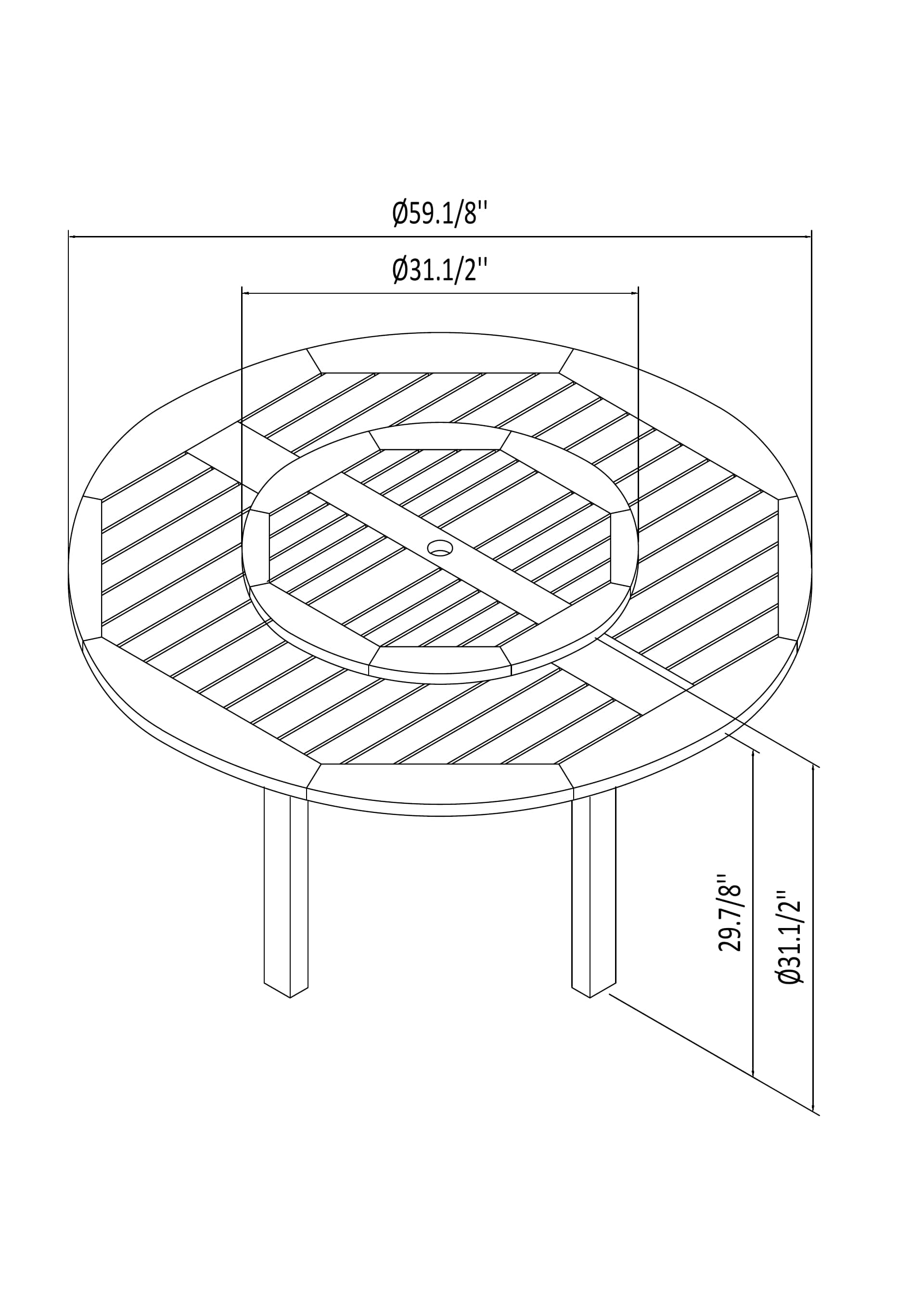 Amazonia BT 543-6-470-T Patio-Dining-Sets - View #4