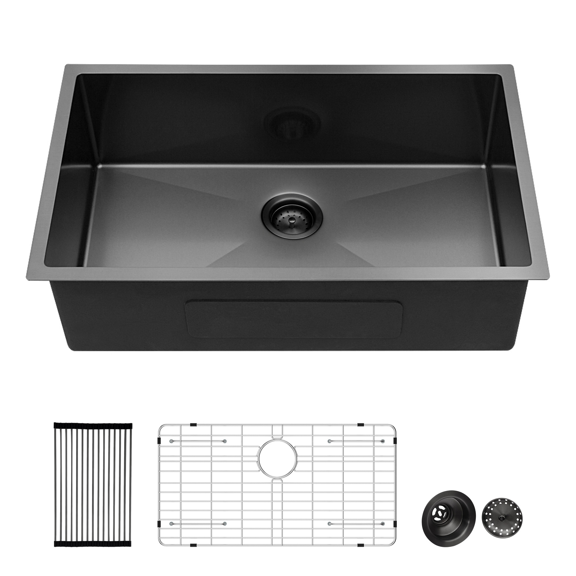 Rainlex Undermount Single Bowl Stainless Steel Kitchen Sink