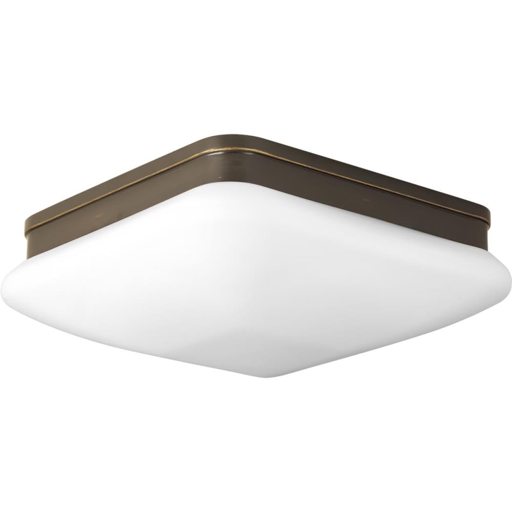 Progress Lighting P3511-20 Appeal 2 -Light 11-in Antique Bronze Flush Mount Light