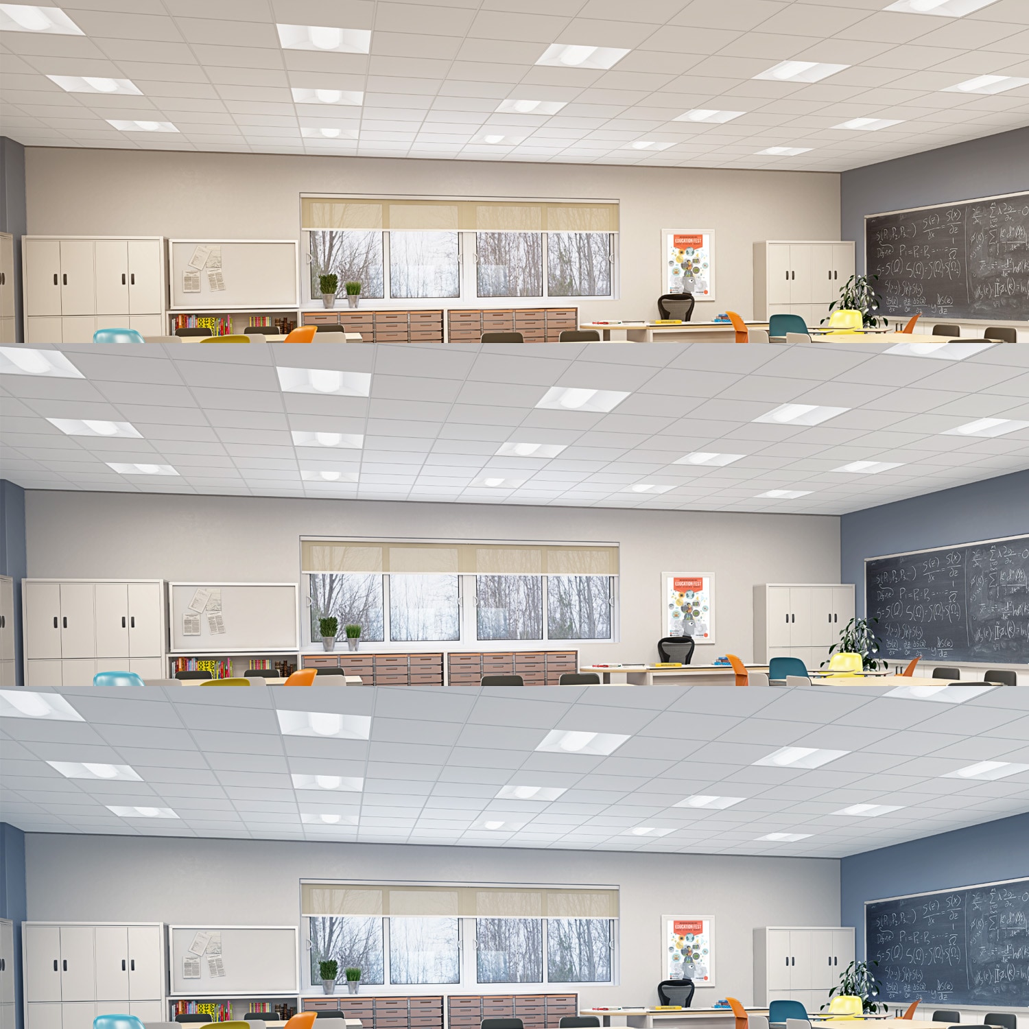 Luxrite LR25136-2PK Led-Panel-Lights - View #7