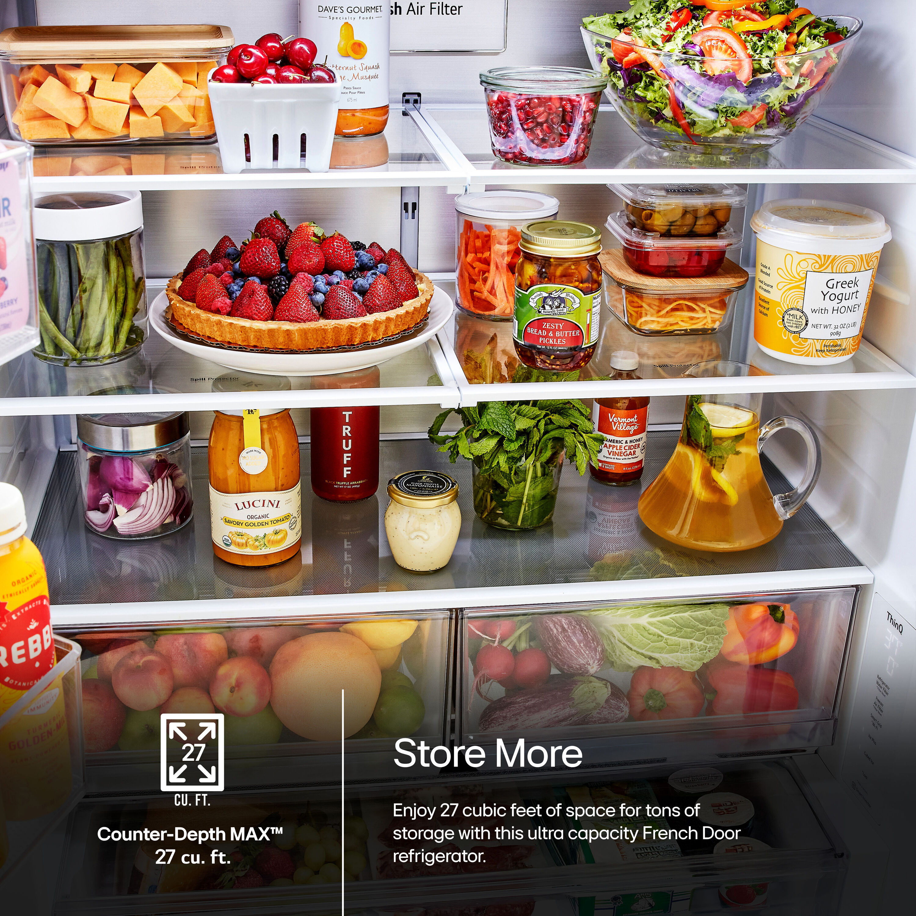 LG LRFLC2716S French-Door-Refrigerators - View #11