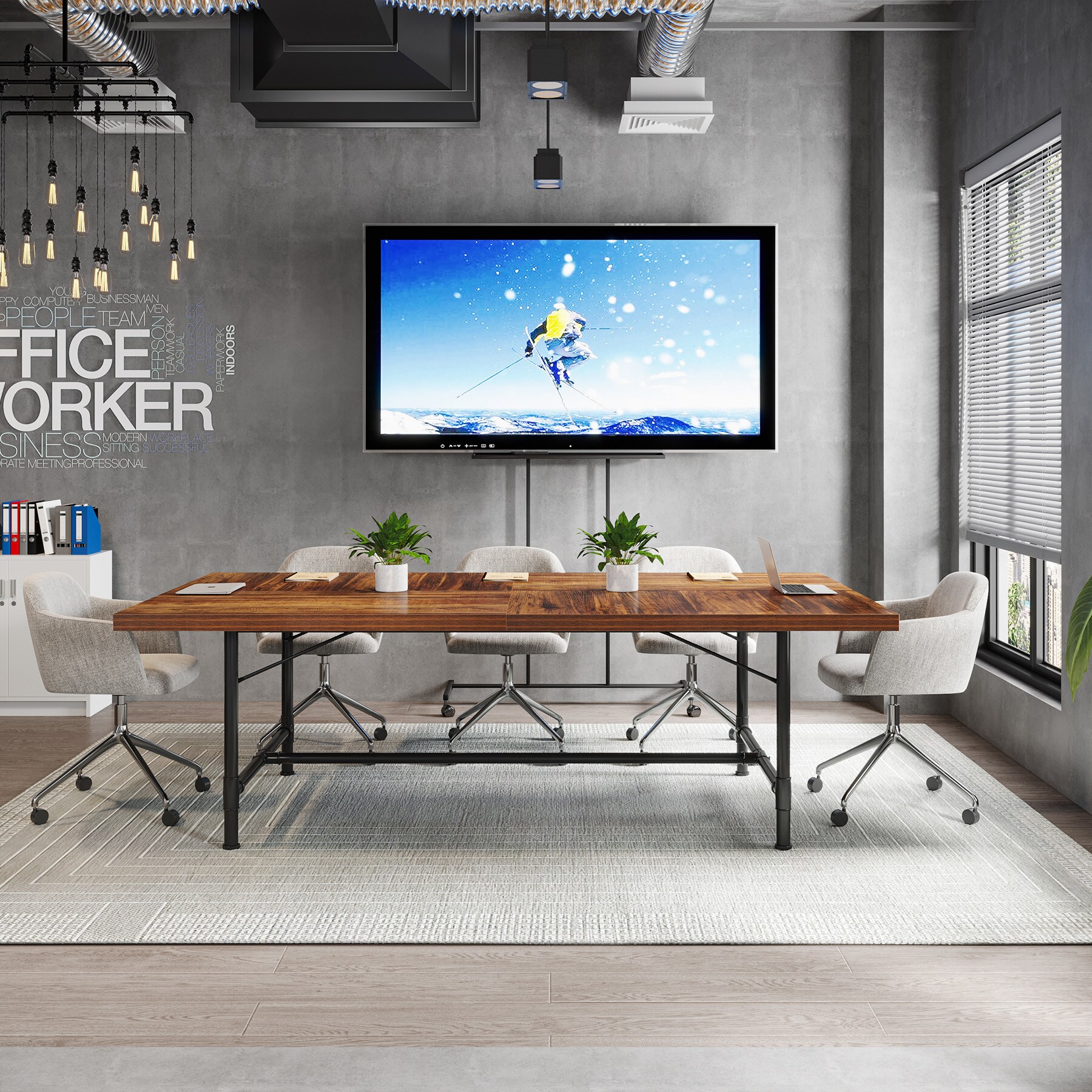 Tribesigns LWOYJL-1183YY Office-Tables - View #7