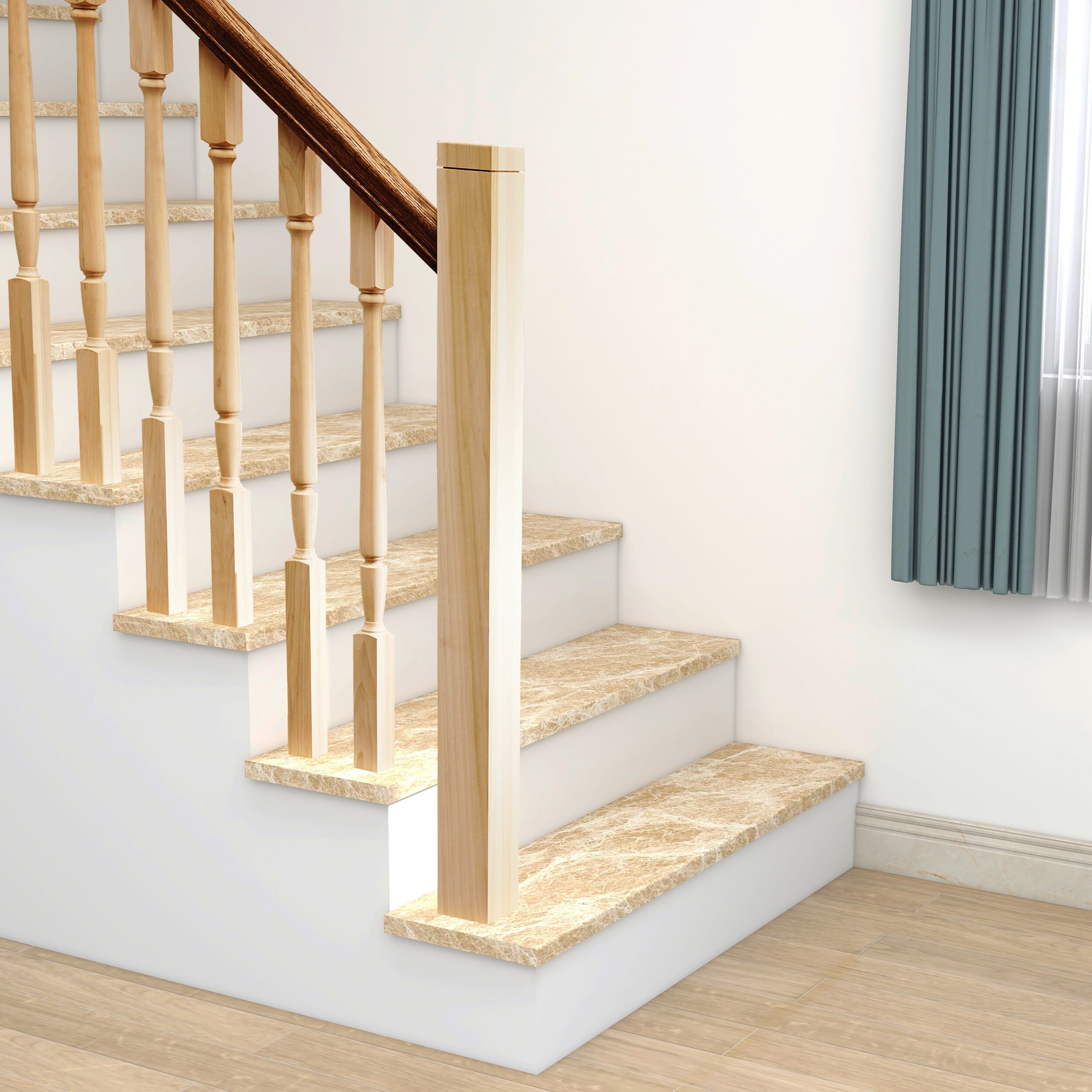 RELIABILT WG35048POP Interior-Stairpart-Newel-Posts - View #4