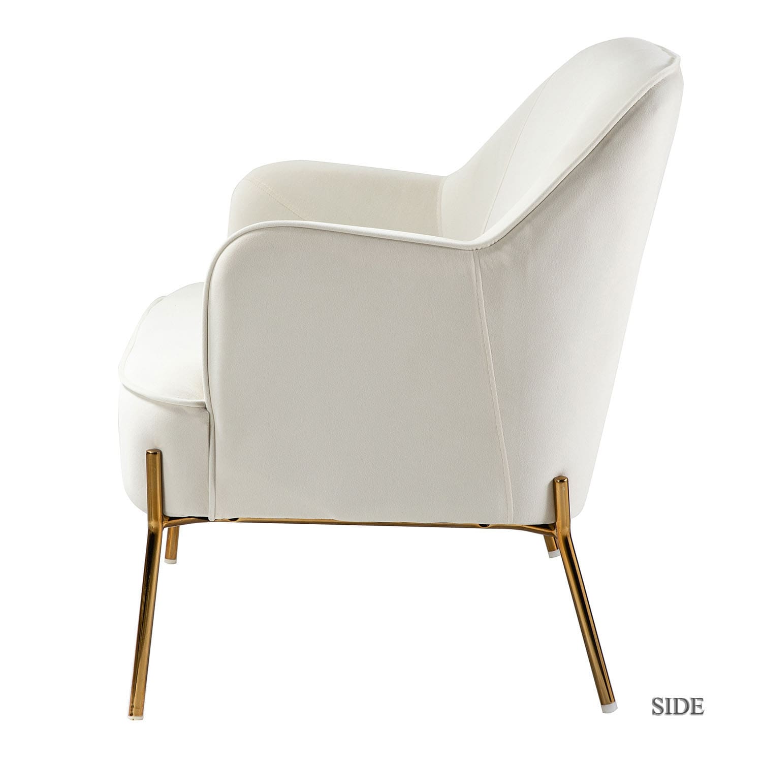 14 Karat Home SFDT0127-IVORY Sofas-Loveseats - View #3