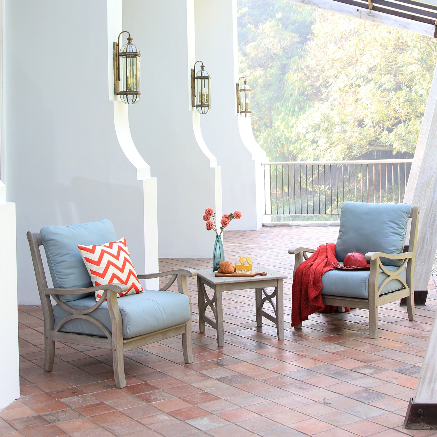 Cambridge Casual 180449-TW-WT-XX-XX Patio-Tables - View #2