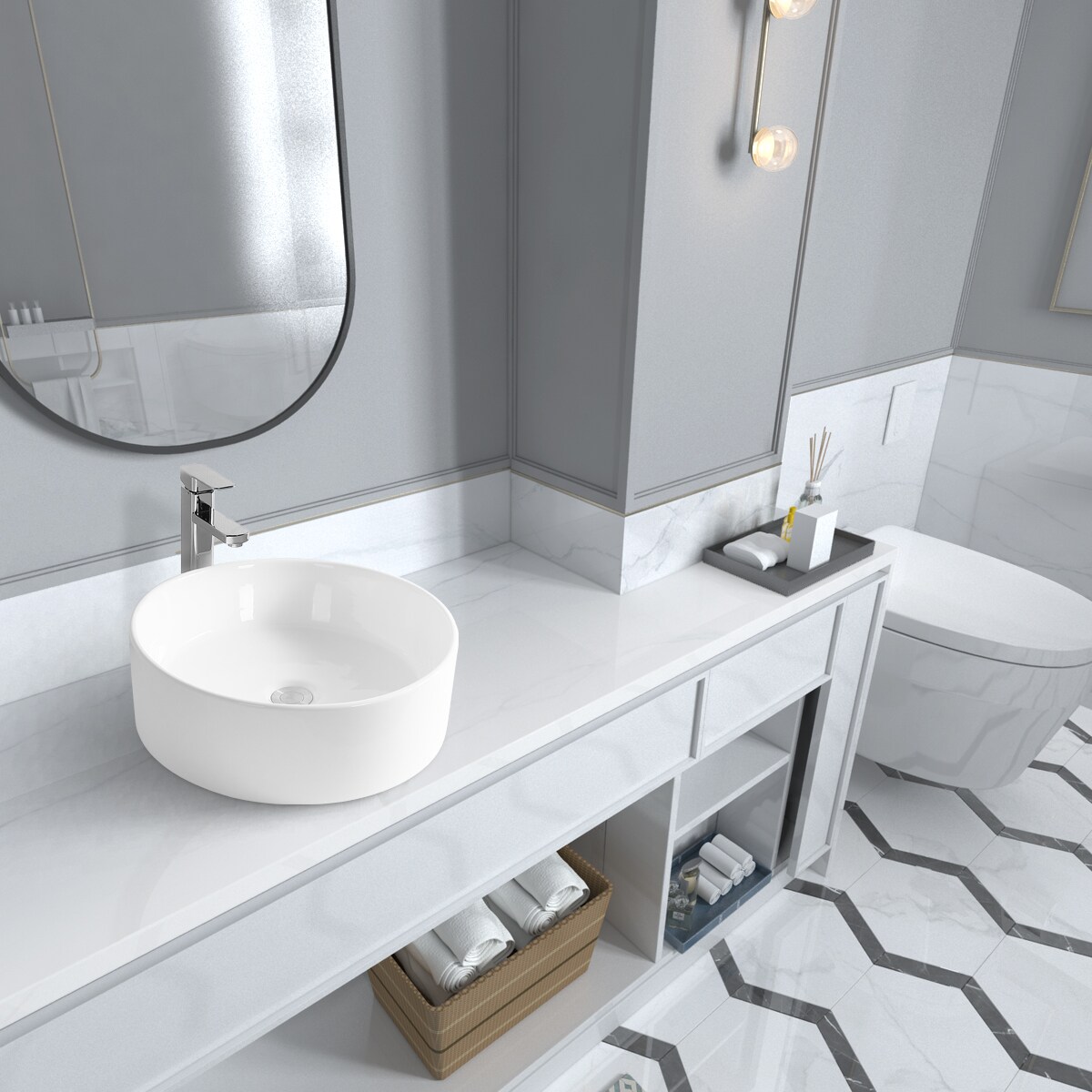 Sinber BVS1818A-OL Bath-Sink - View #4