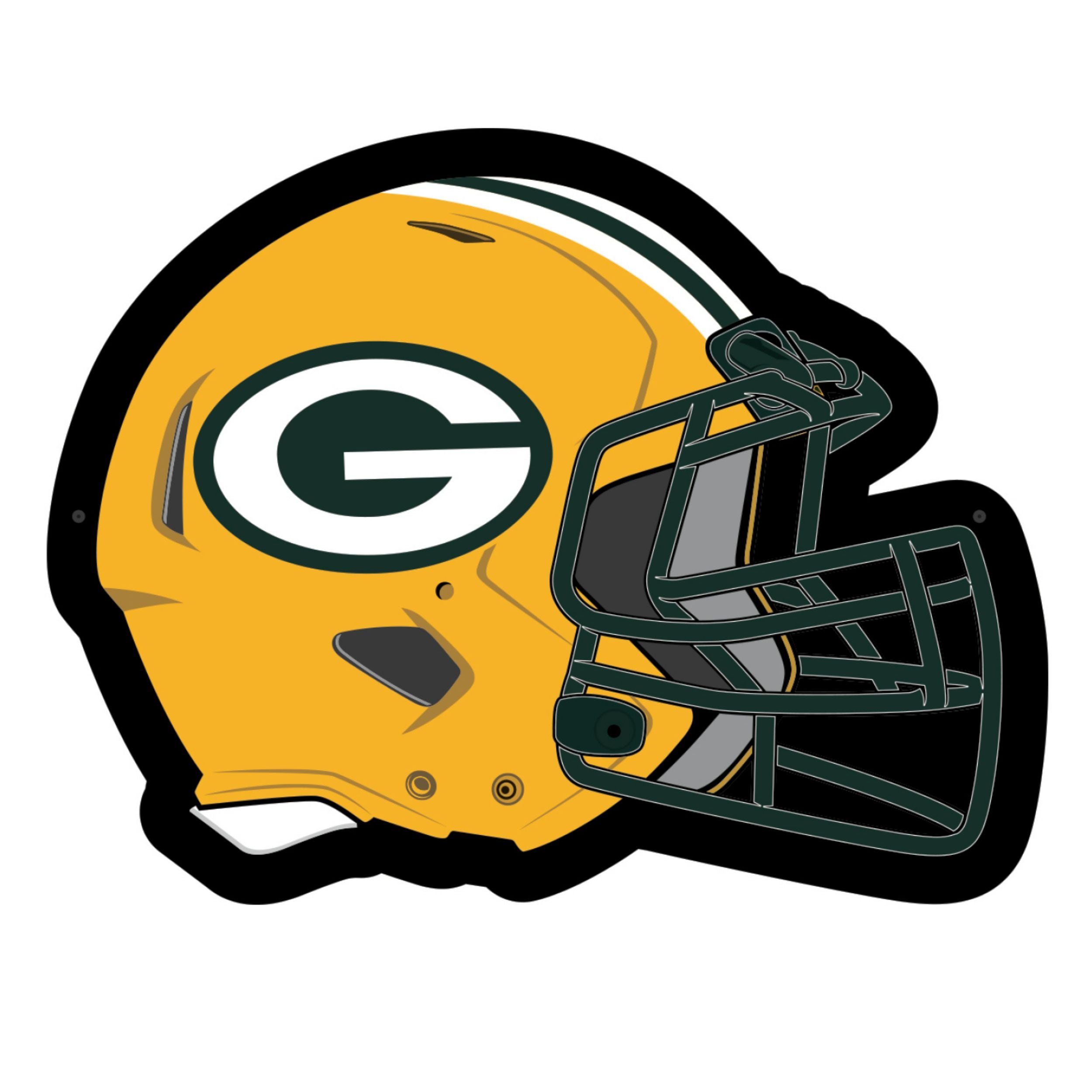 Evergreen 8LED3811HMT Green Bay Packers 19.41-Inches W x 15-Inches H Acrylic Sports Wall Phrases Wall accent