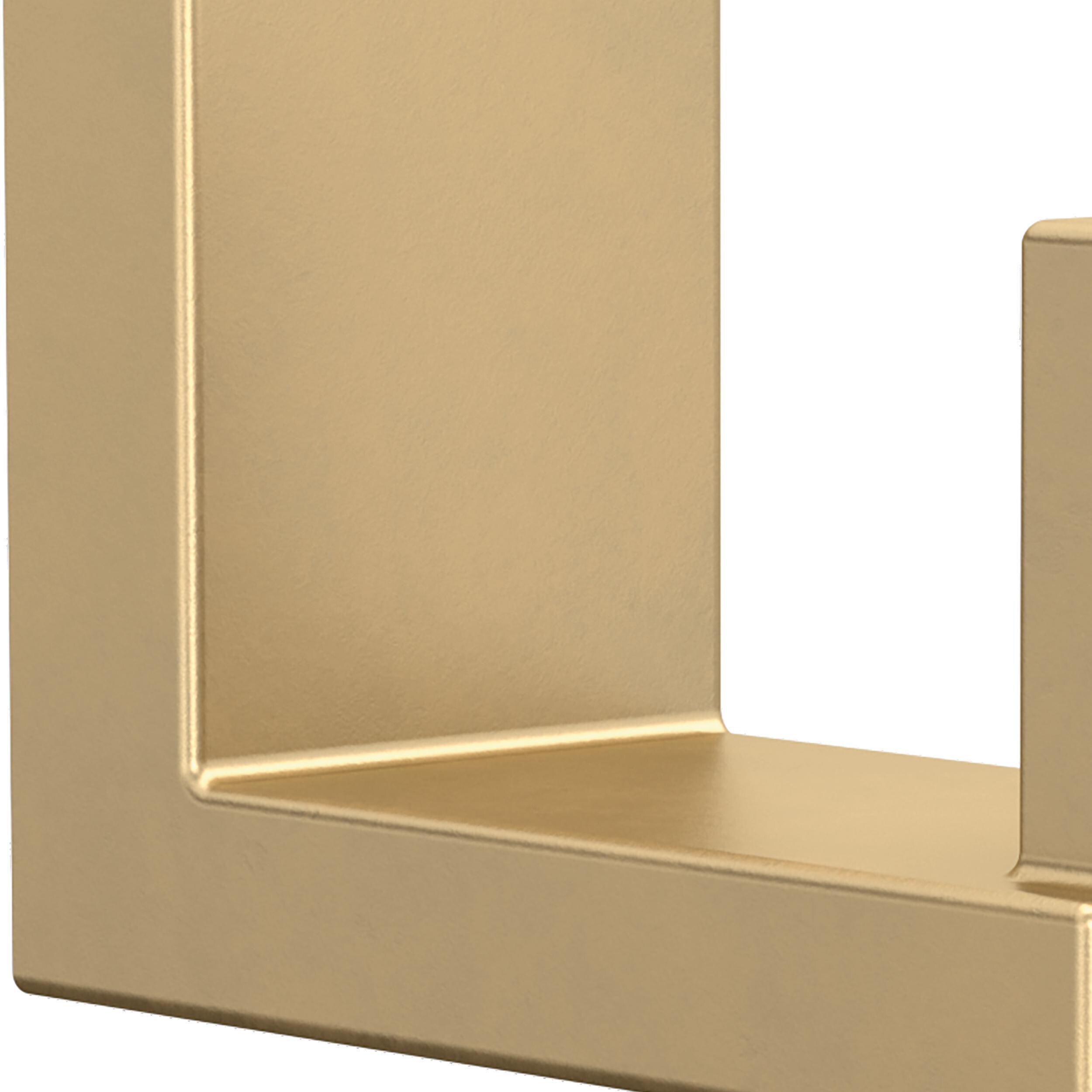 Beaufort Satin Gold 5-Piece Metal Bath Hardware Set