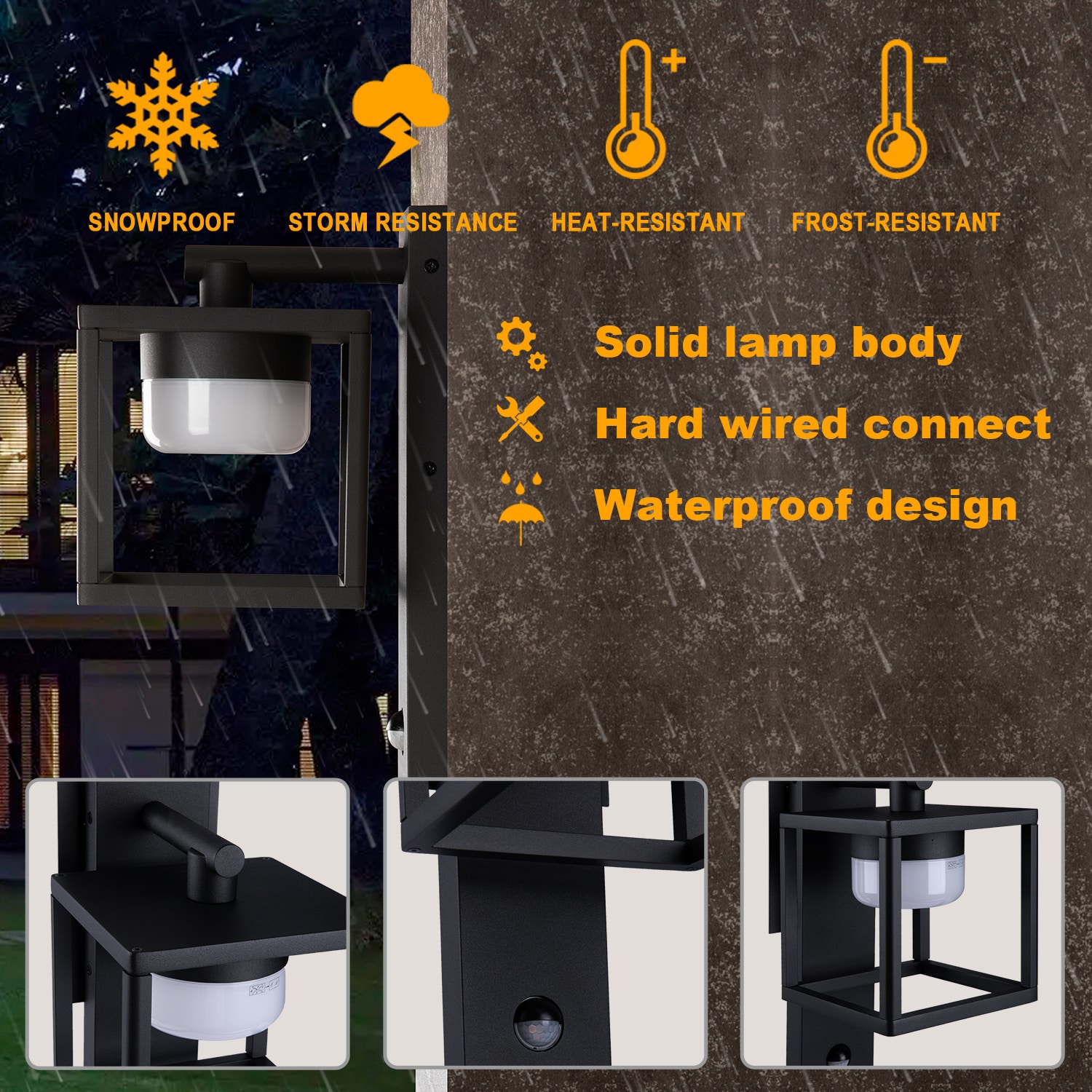 Forclover WYL1-DKVPK1 Outdoor-Wall-Lighting - View #3