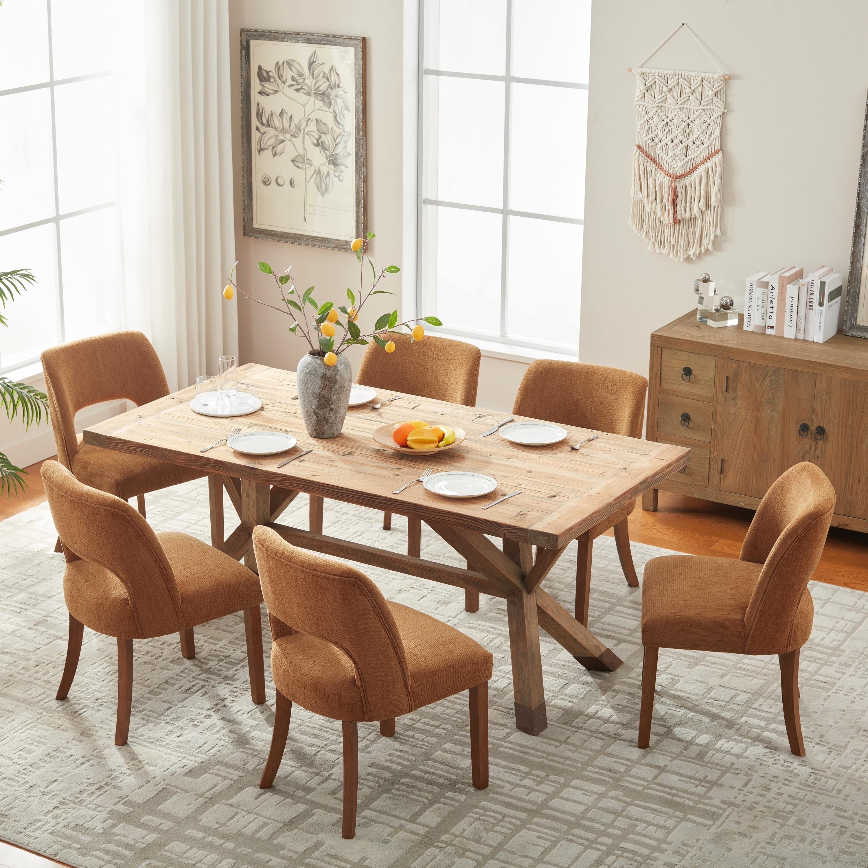 Keoni VK-007-ORA6 Dining-Chairs - View #2