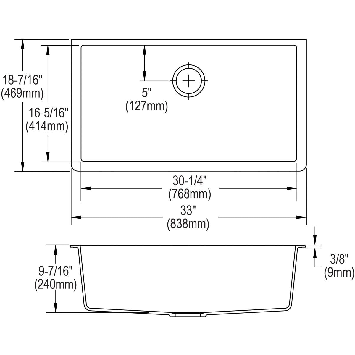 Elkay ELGRU13322GY0 Kitchen-Sinks - View #15