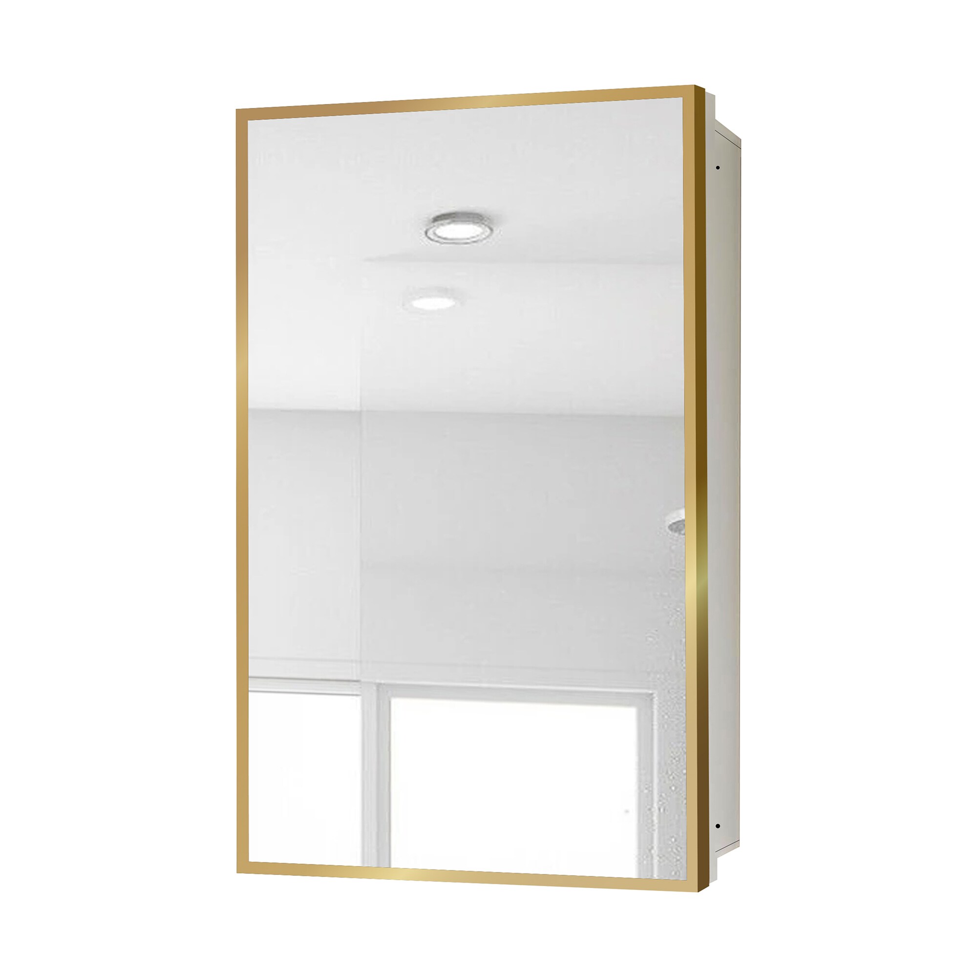 SINOFURN SYD530016GD Bathroom-Medicine-Cabinets - View #2