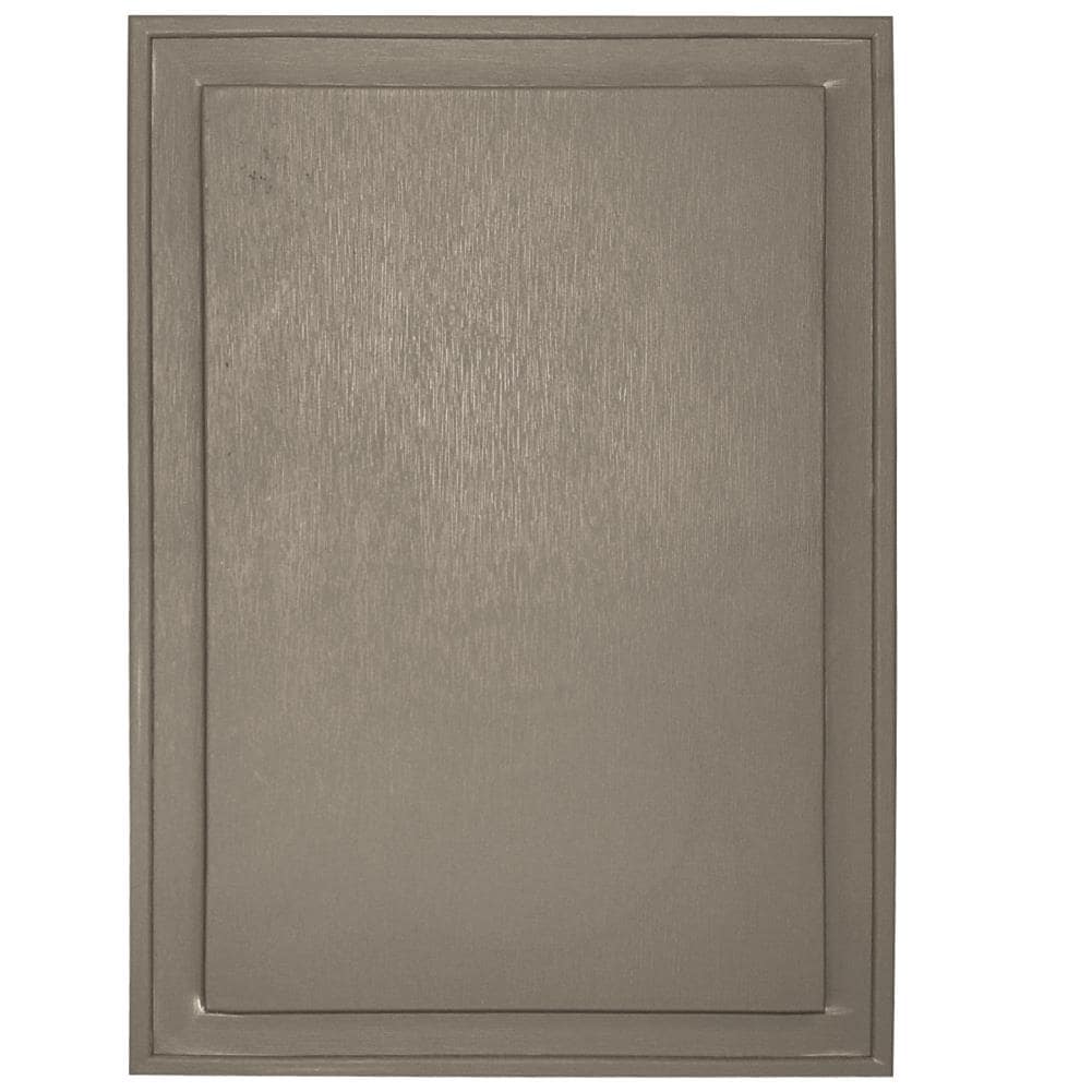 Builders Edge 130120009097 10-in x 14-in Clay Vinyl Universal Mounting Block