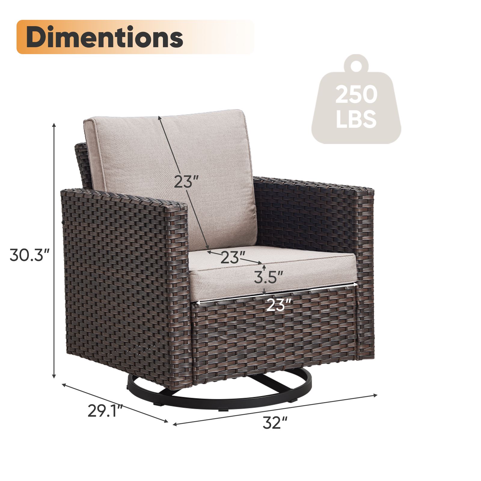 Jeehope PA122-2 Patio-Chairs - View #8