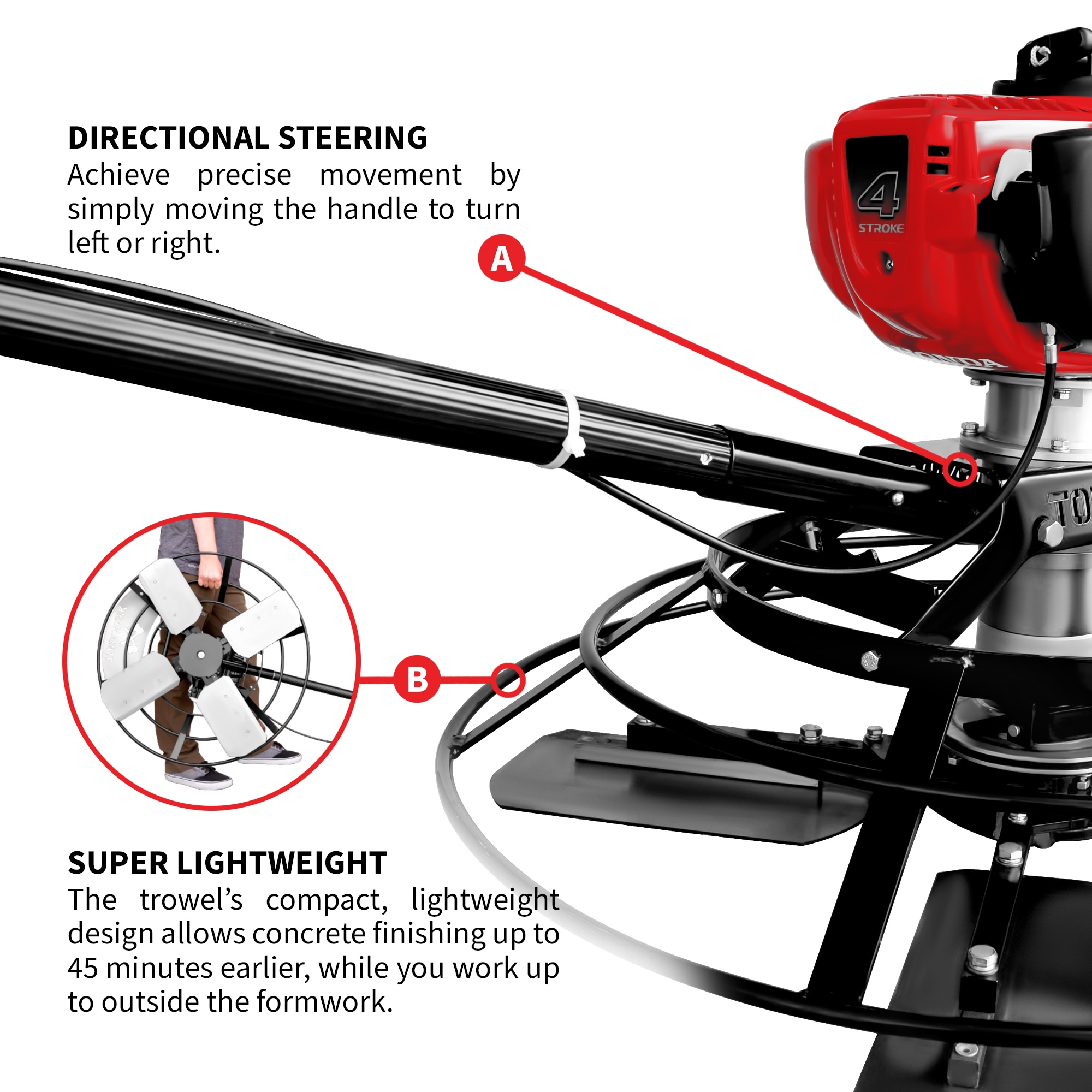 Tomahawk Power JXPT30H Power-Trowels - View #6