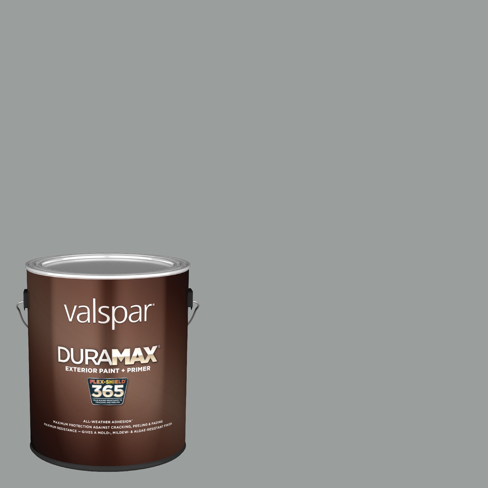 Valspar 4008-1C-75381 Duramax Satin Stone Mason Gray 4008-1C Latex Exterior Paint + Primer ( 1-gallon )