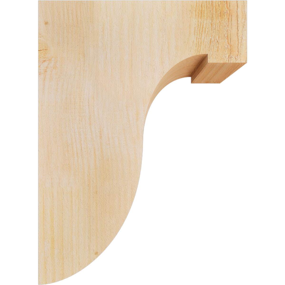 Ekena Millwork COR06X12X16DEL00RDF corbels - View #3