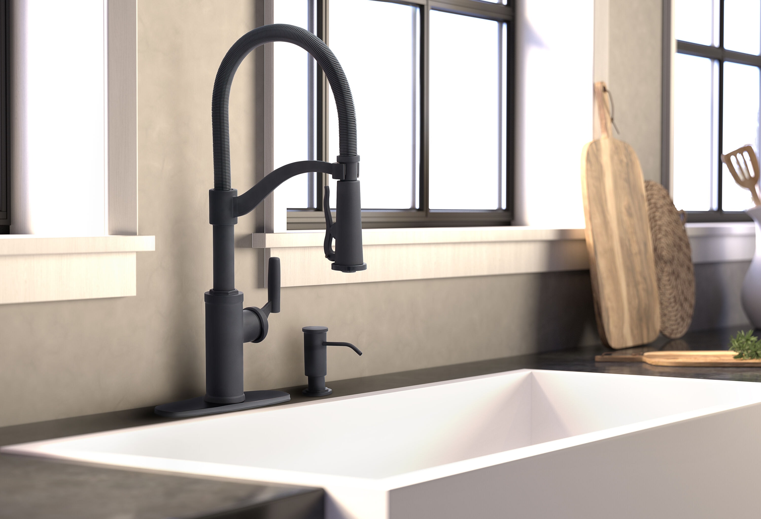 allen + roth 21-K151HCMB-AR Kitchen-Faucets - View #4