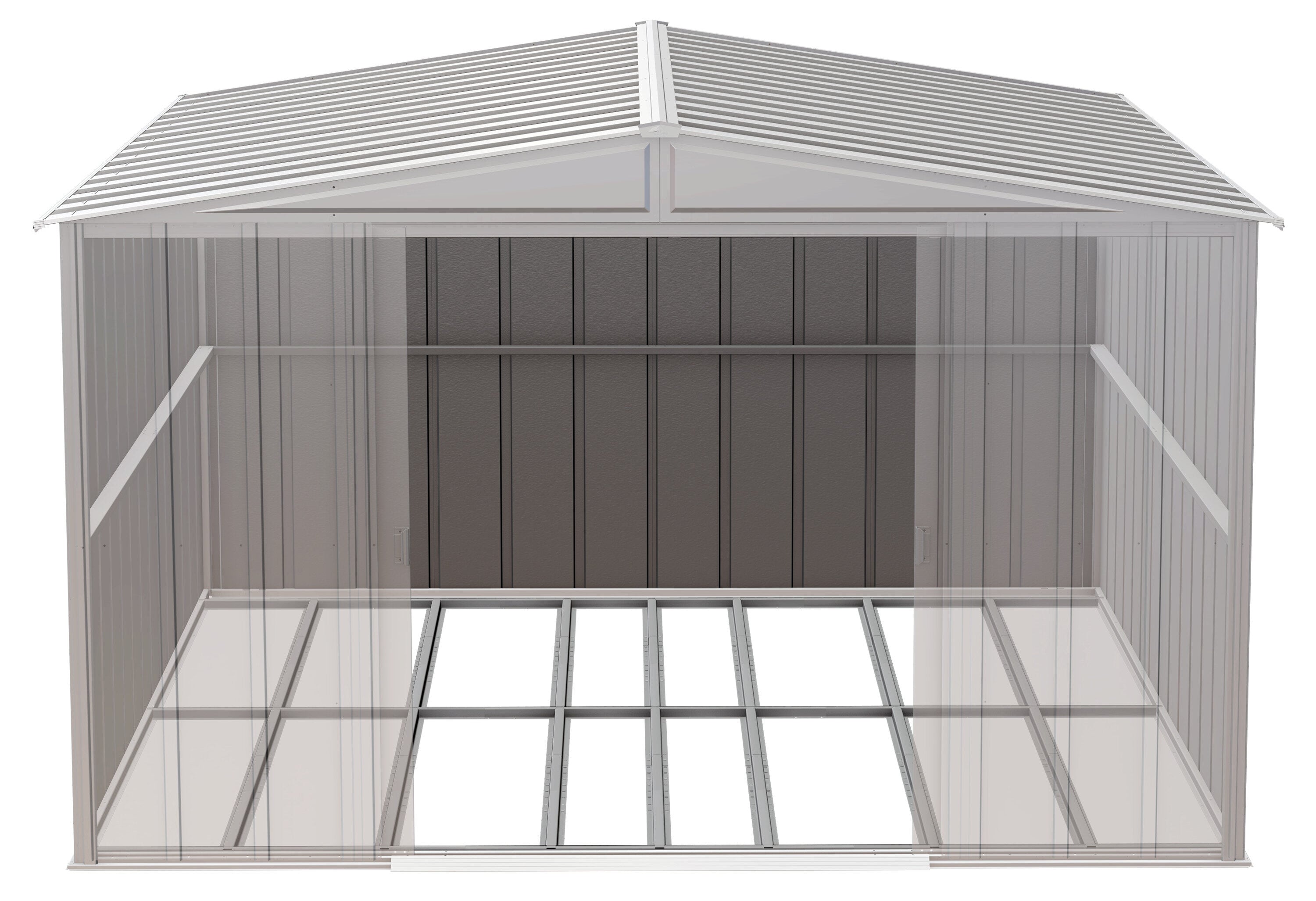 Arrow 10-ft x 12-ft Metal Storage Shed Floor Kit in the Storage Shed ...