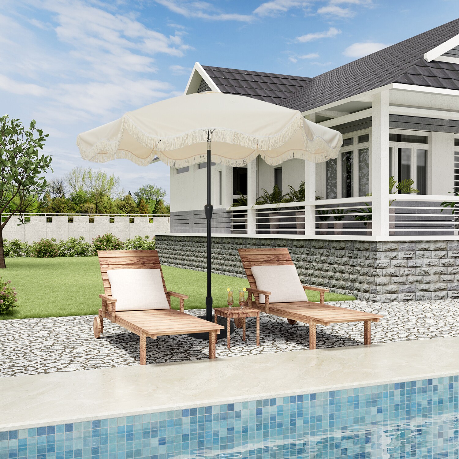 Clihome CL0102QDLS9WH Umbrellas-2 - View #4